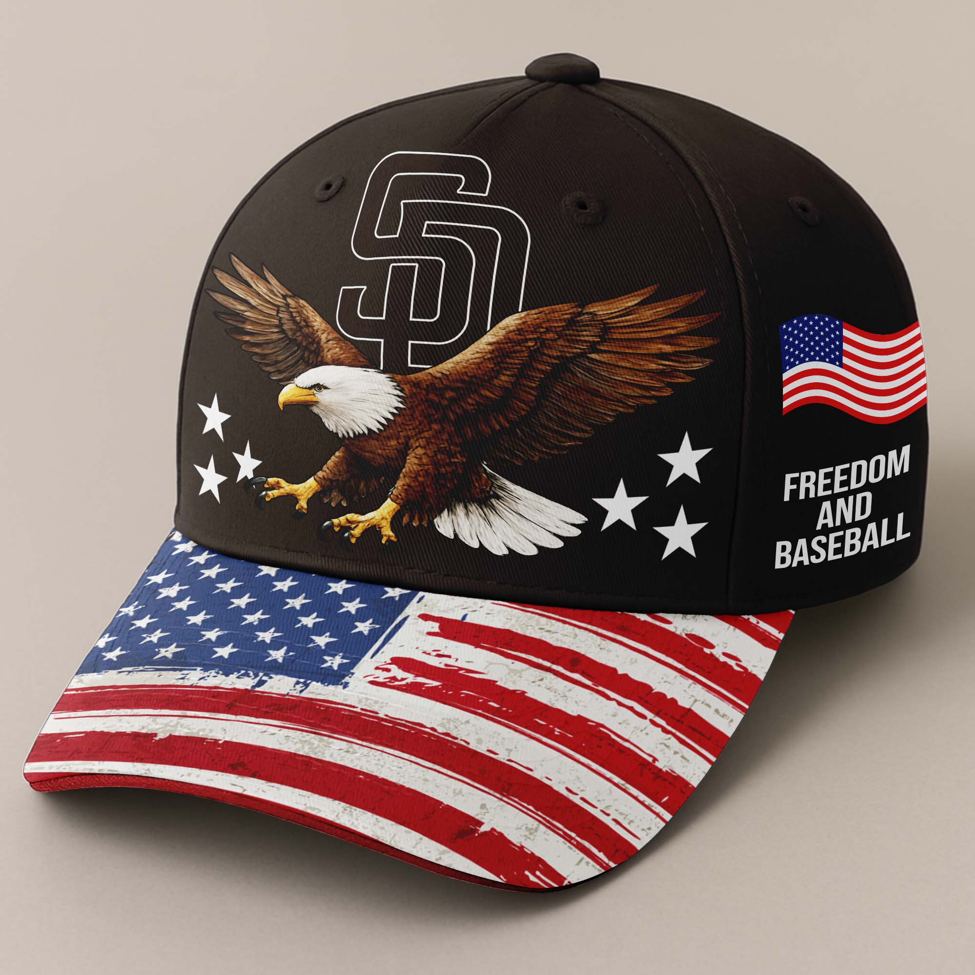 San Diego Padres Independence Day Cap PT68238