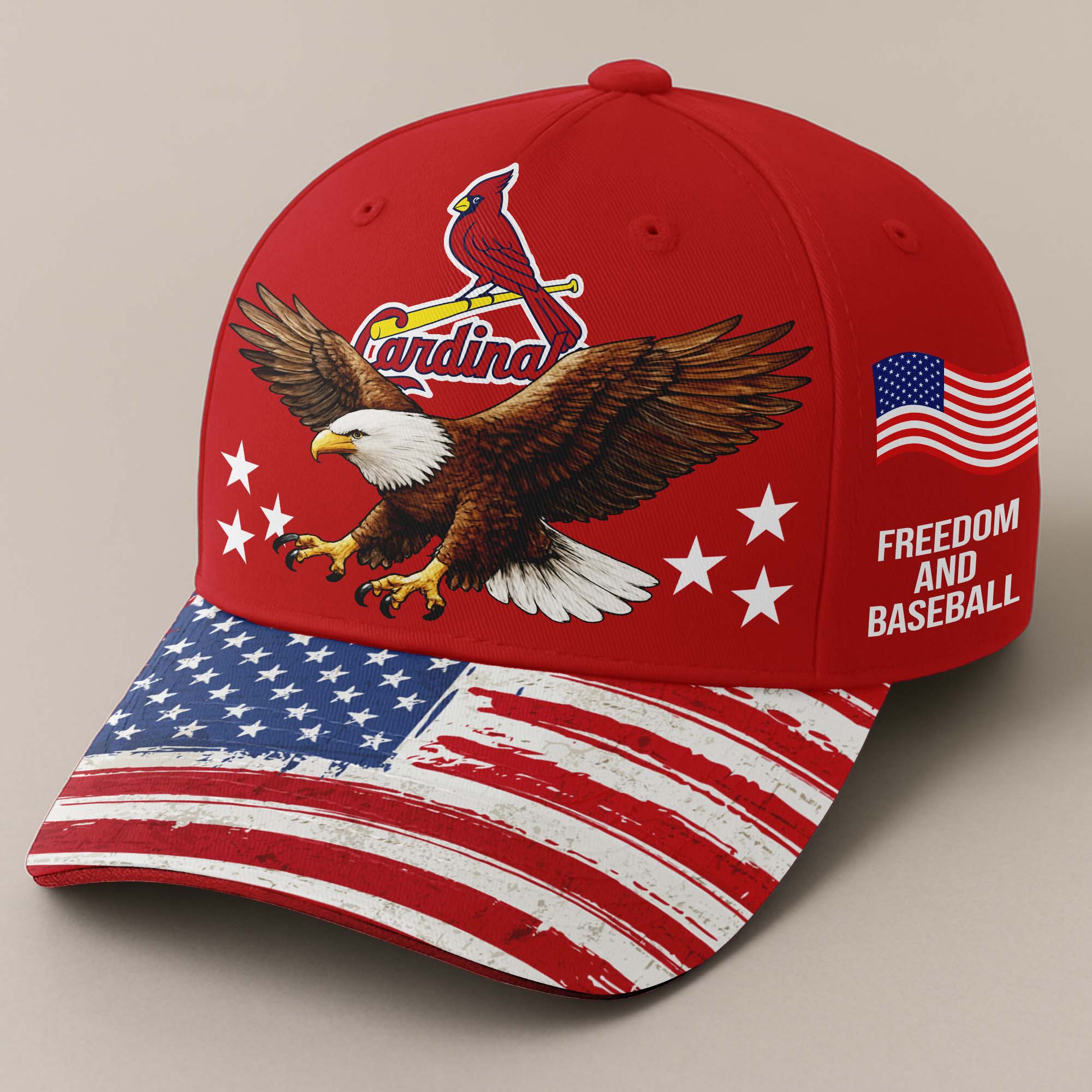 St. Louis Cardinals Independence Day Cap PT68241