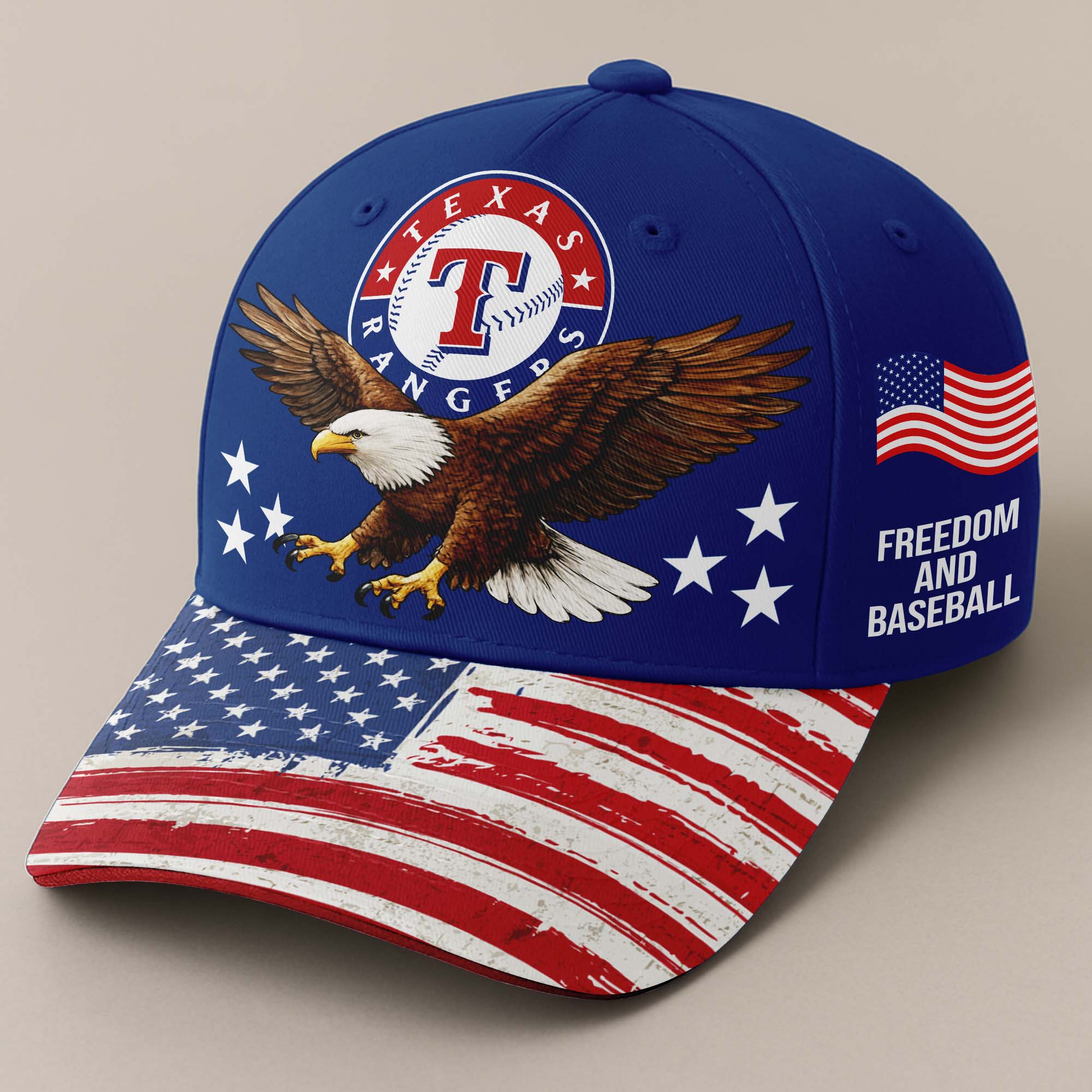Texas Rangers Independence Day Cap PT68243