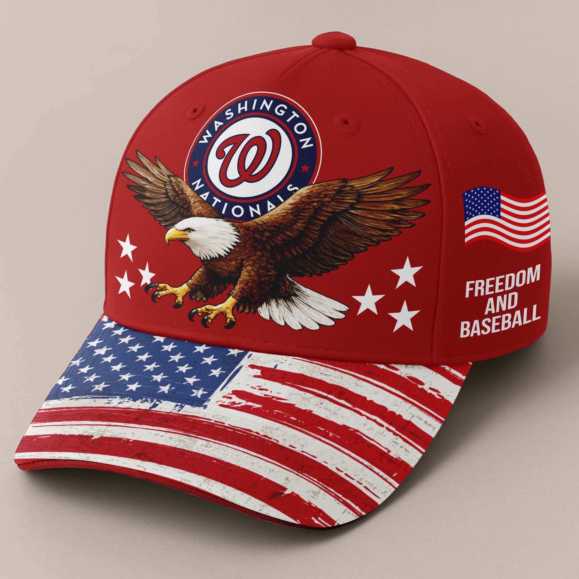Washington Nationals Independence Day Cap PT68245