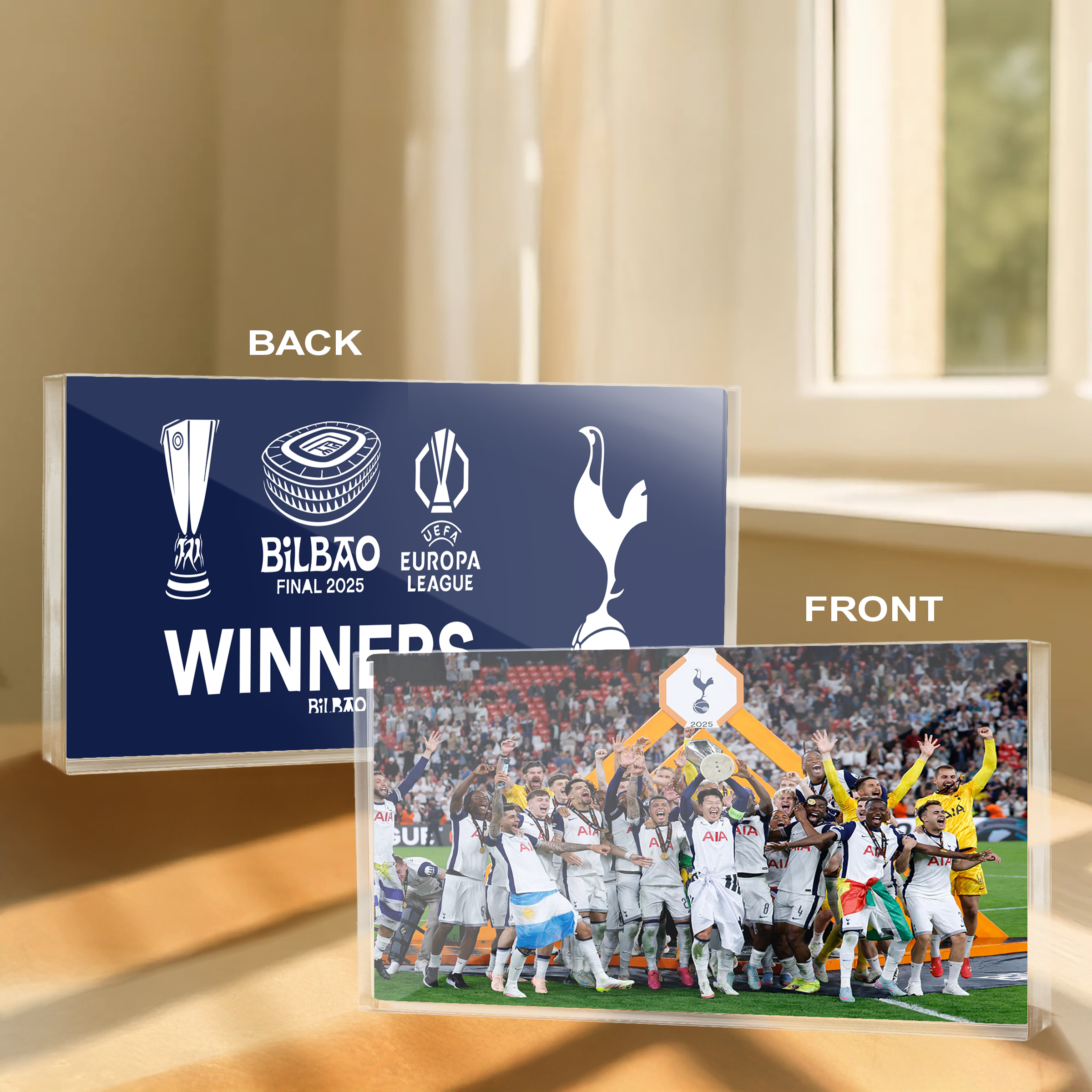 Tottenham Hotspur Acrylic Blocks PT68652