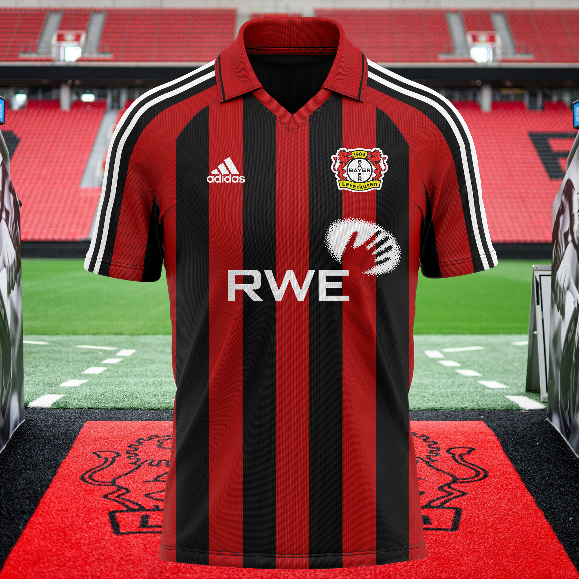 Bayer 04 Leverkusen 2001-02 Retro Shirt PT51271