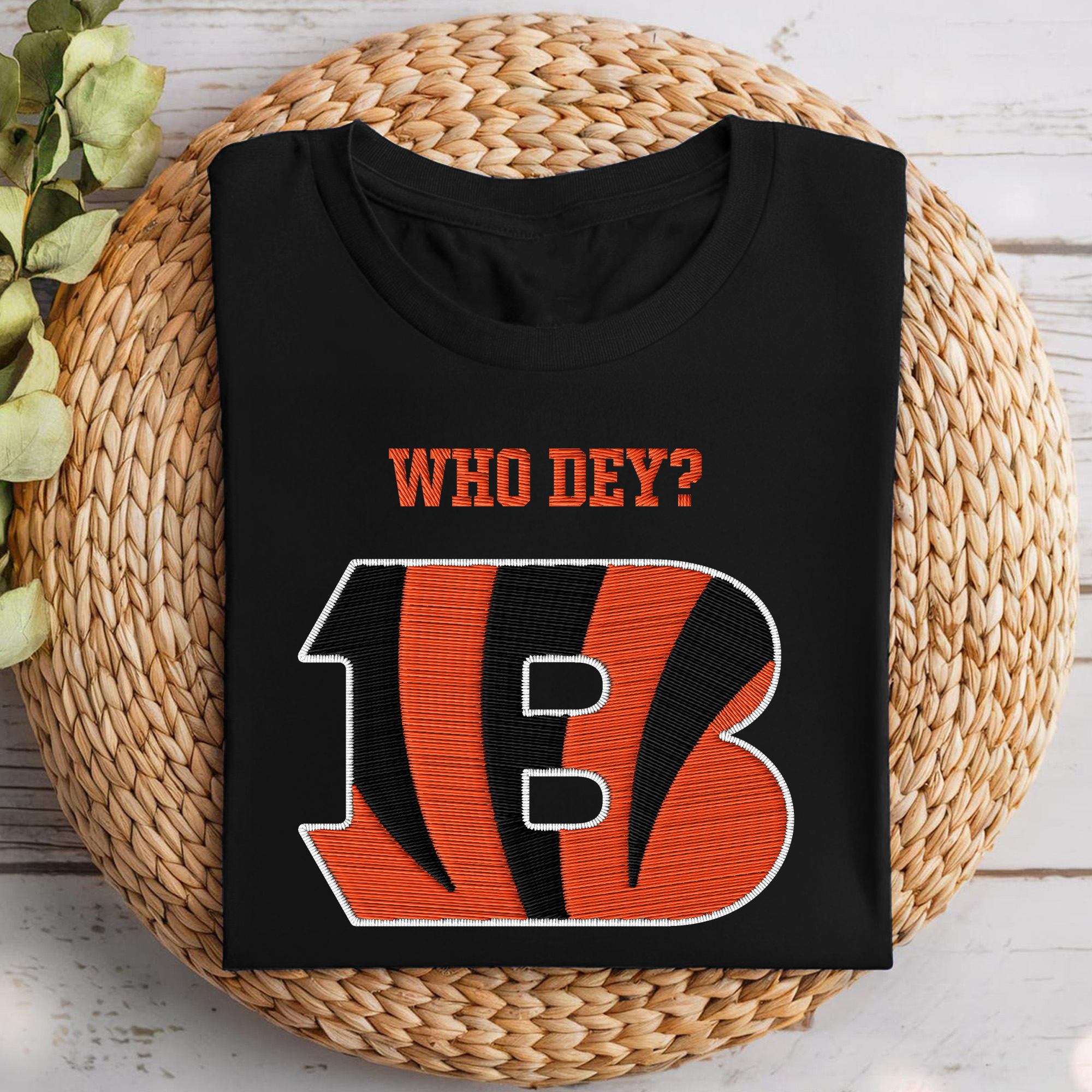 Cincinnati Bengals NFL Embroidered-Look Print Shirt PT68668