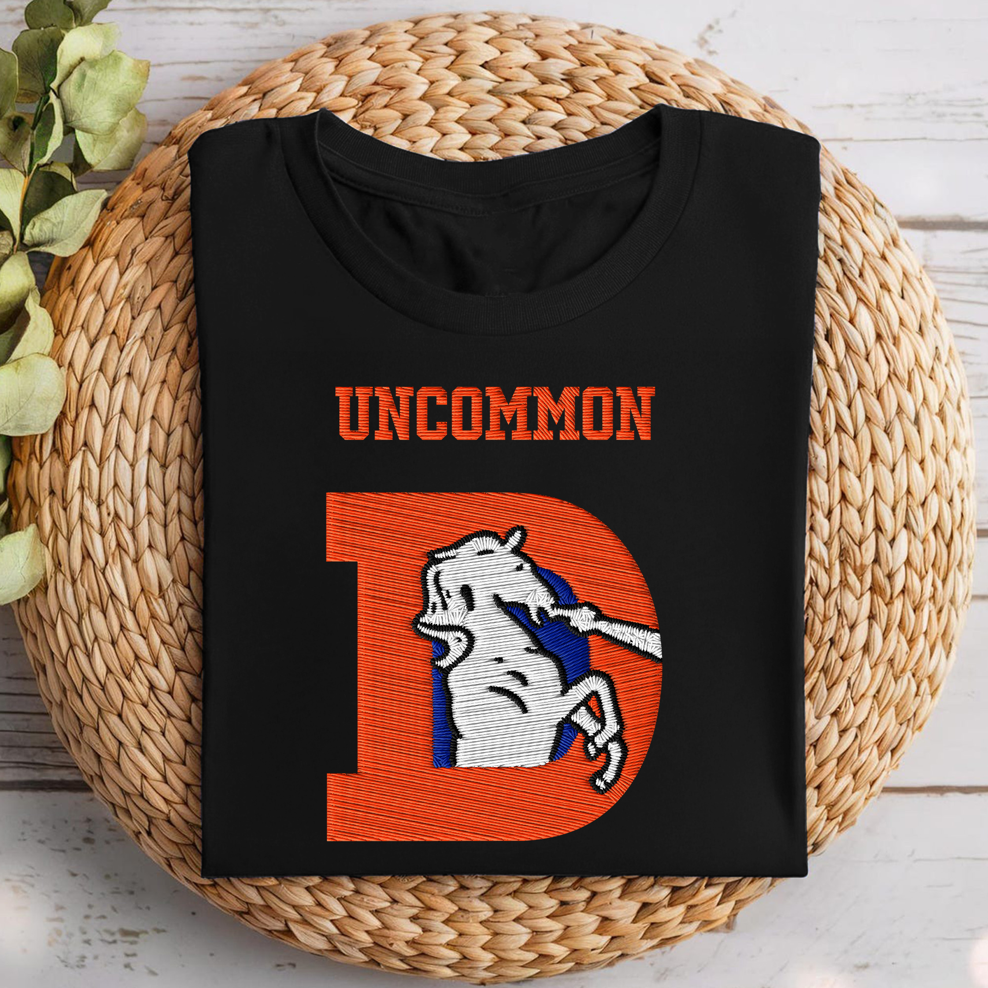 Denver Broncos NFL Embroidered-Look Print Shirt PT68703