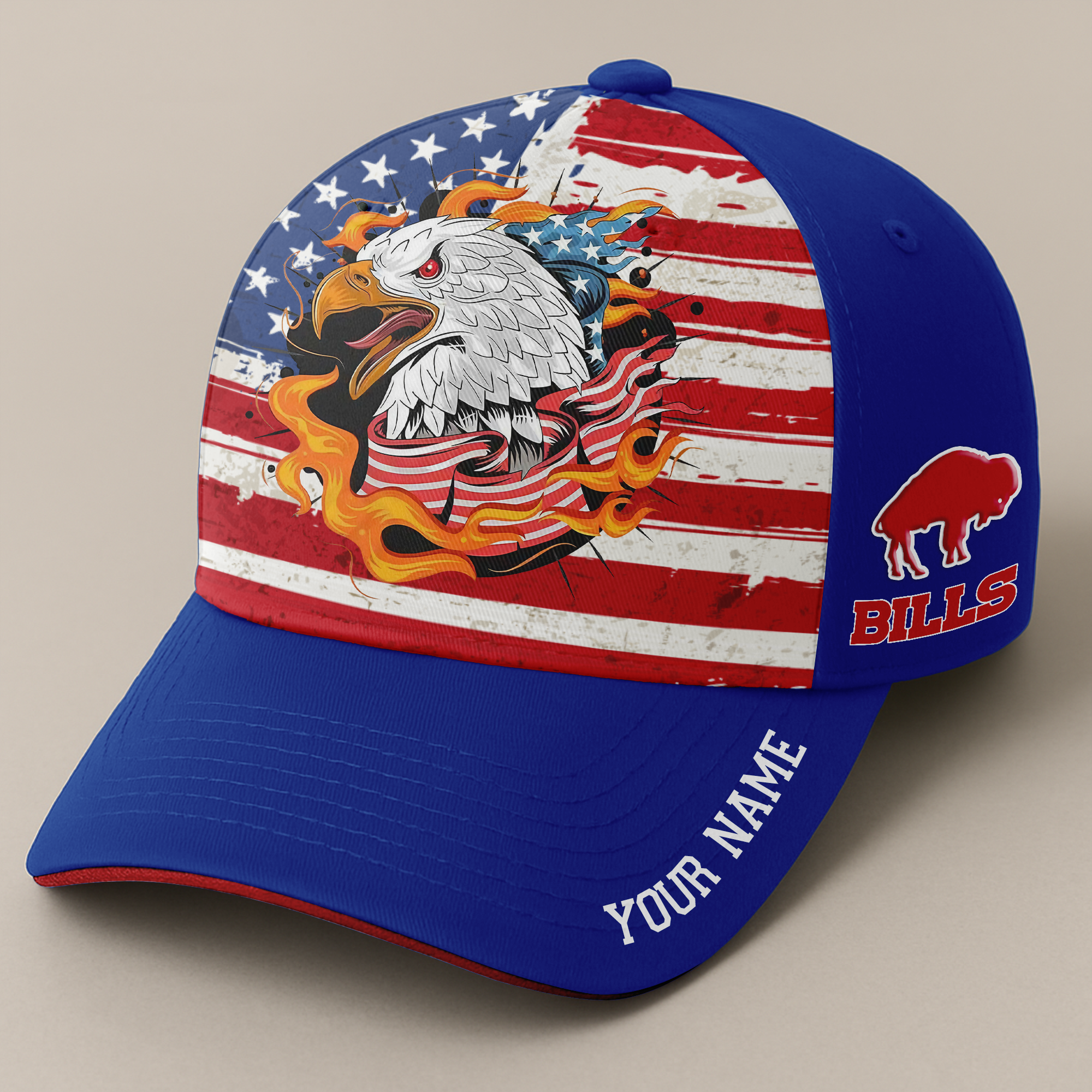 Buffalo Bills Independence Day Cap PT68725