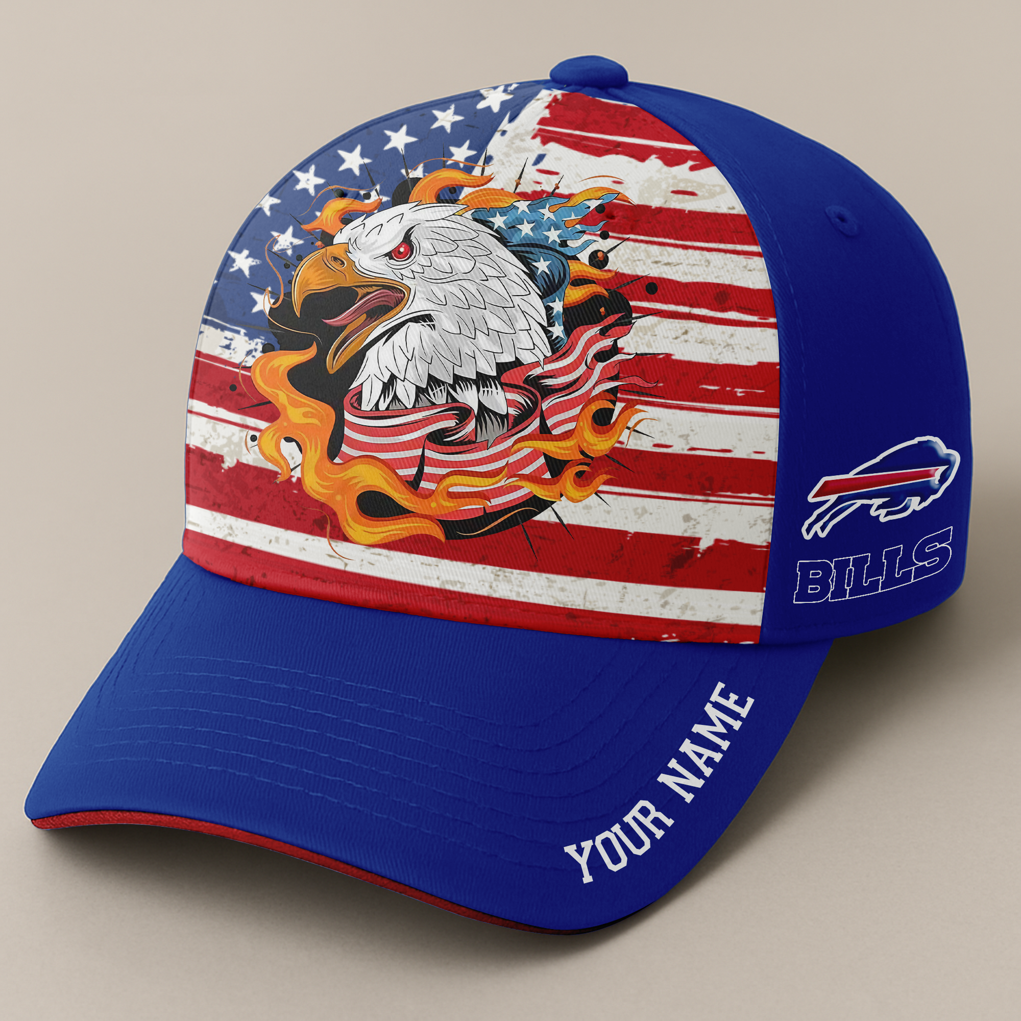 Buffalo Bills Independence Day Cap PT68726