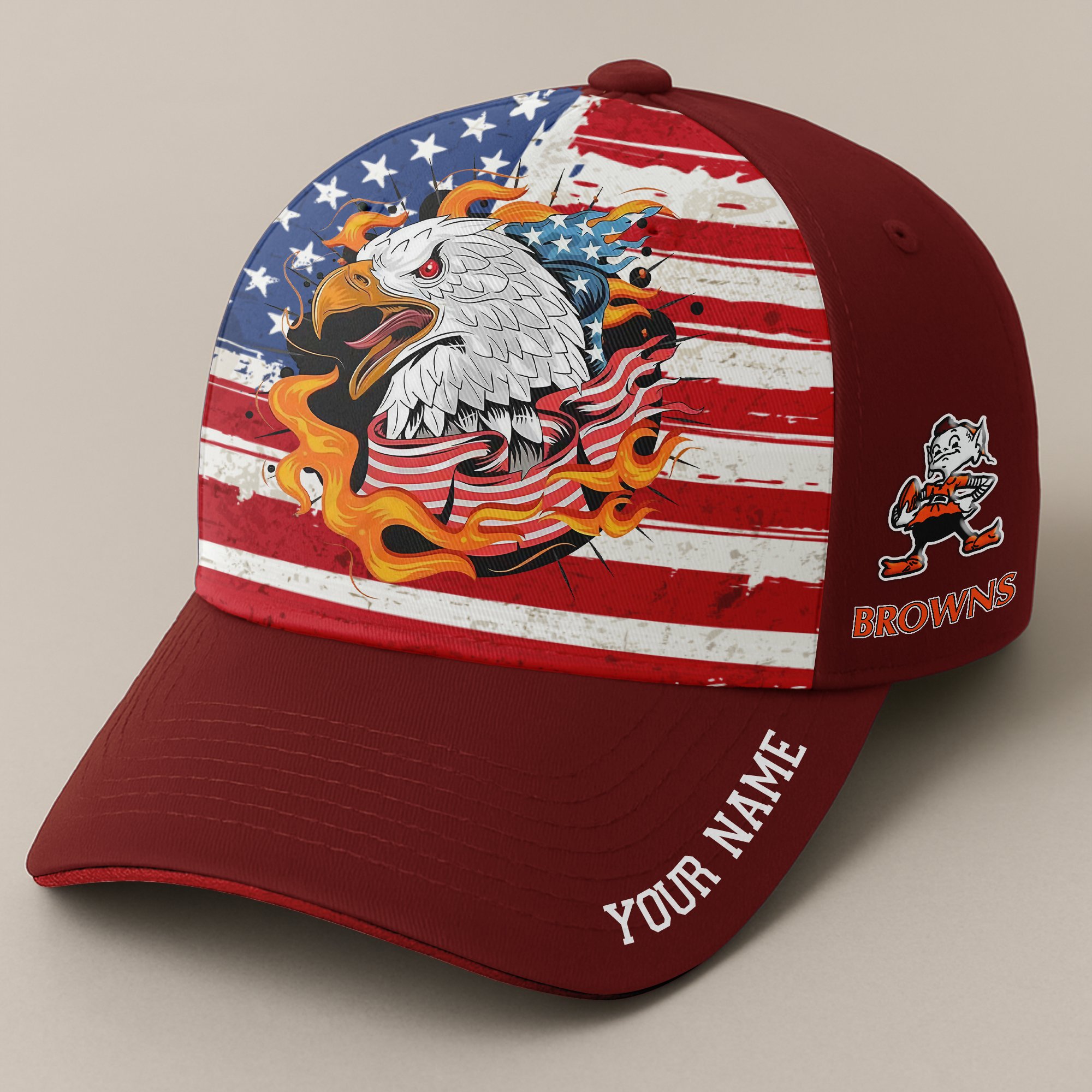Cleveland Browns  Independence Day Cap PT68730