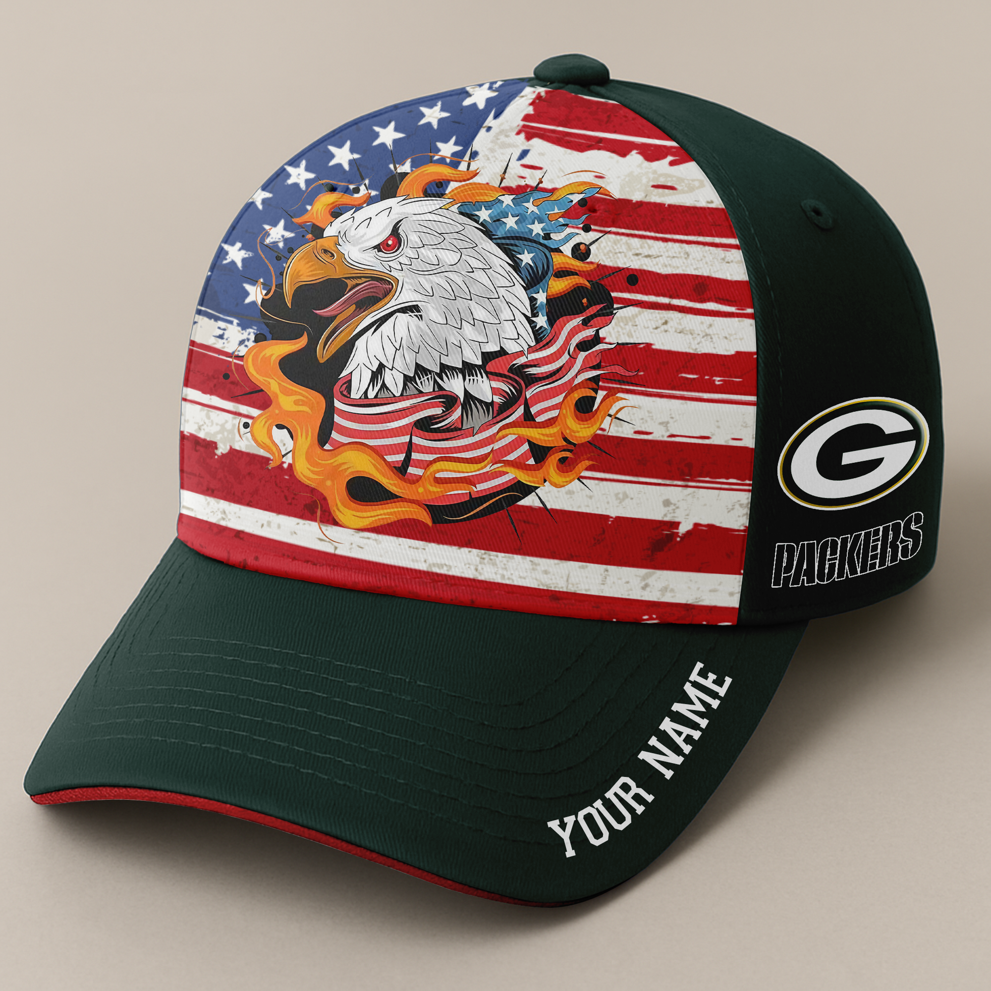 Green Bay Packers Independence Day Cap PT68737