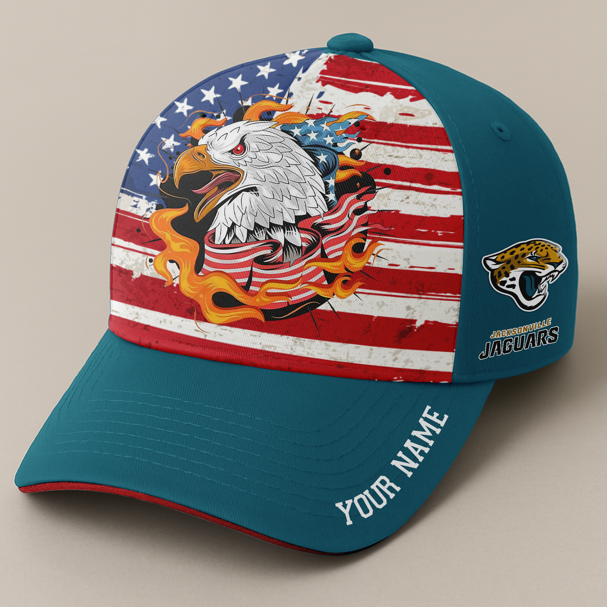 Jacksonville Jaguars Independence Day Cap PT68740