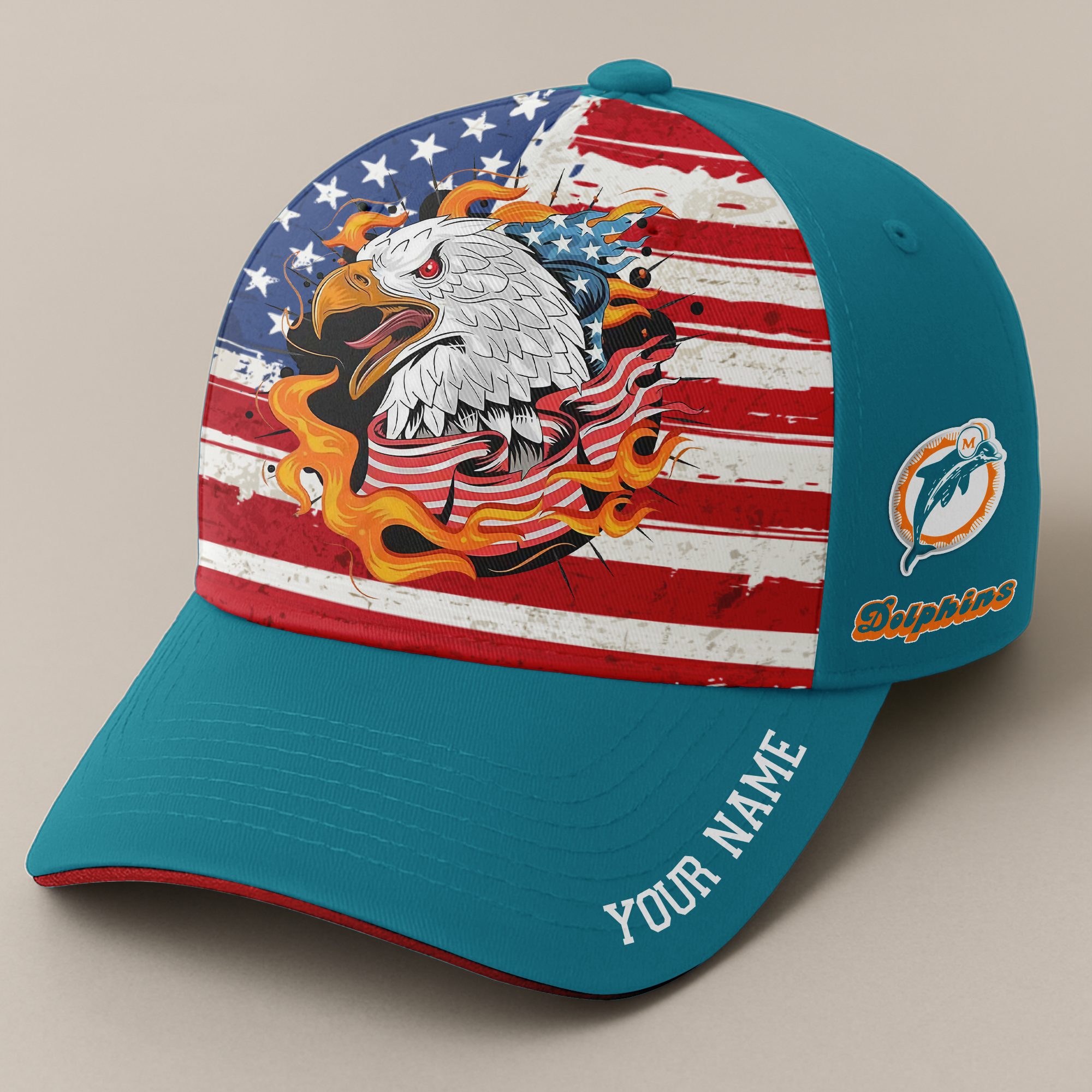 Miami Dolphins  Independence Day Cap PT68745
