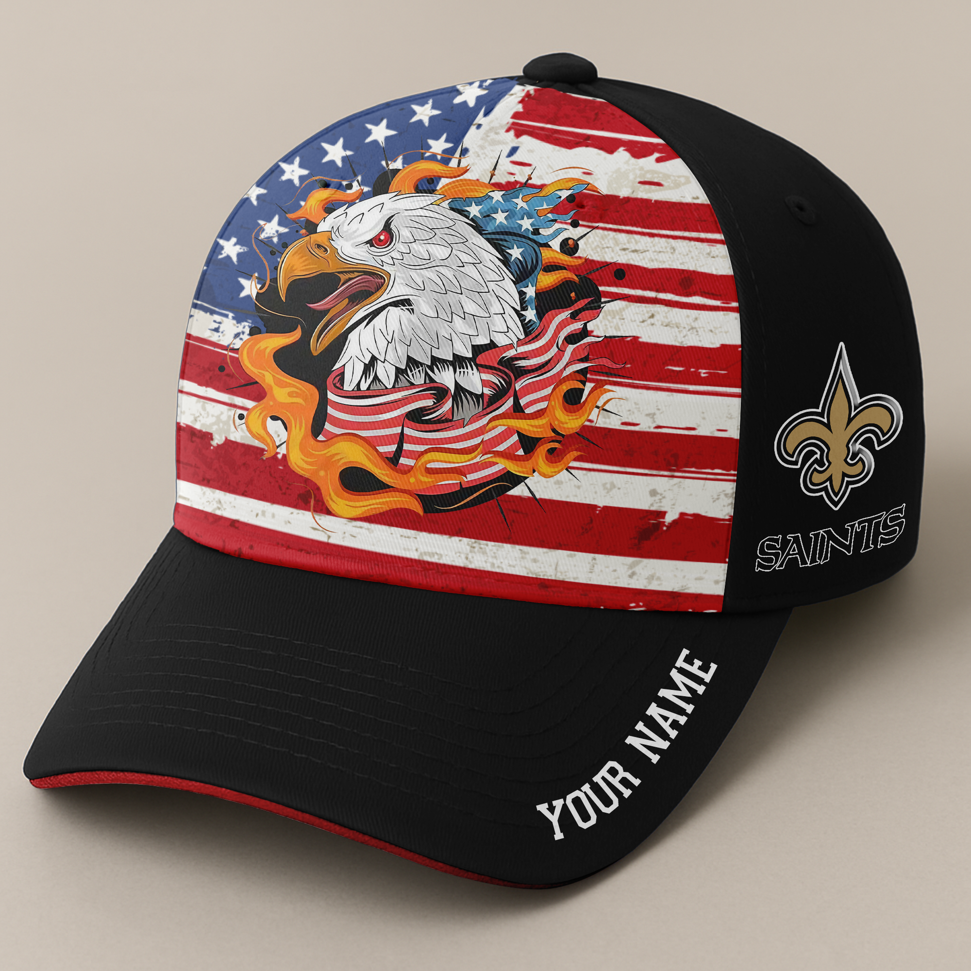 New Orleans Saints Independence Day Cap PT68750