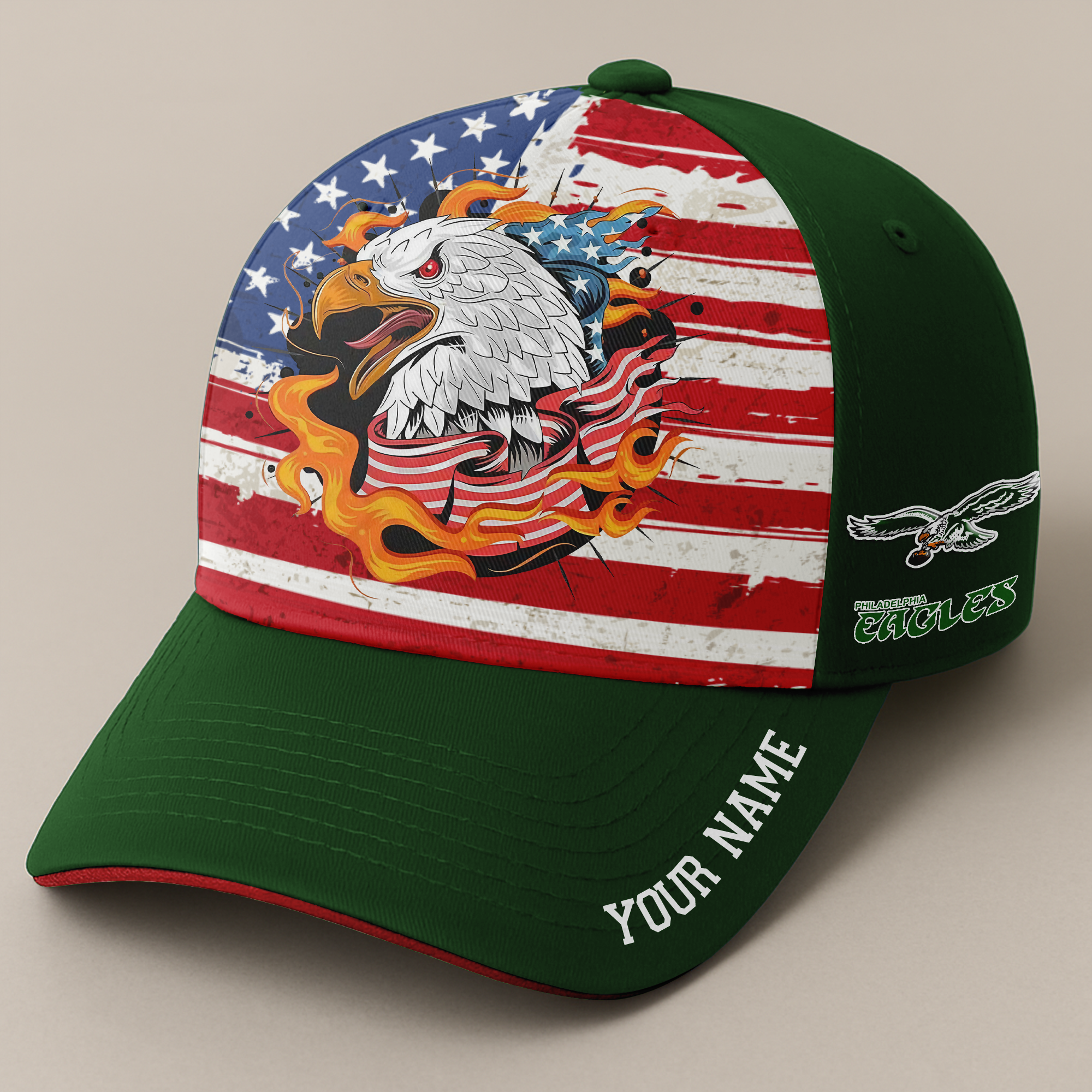 Philadelphia Eagles  Independence Day Cap PT68754