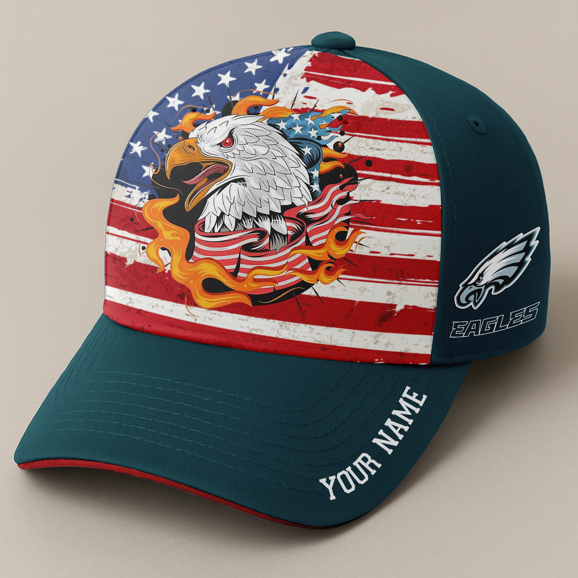 Philadelphia Eagles Independence Day Cap PT68756