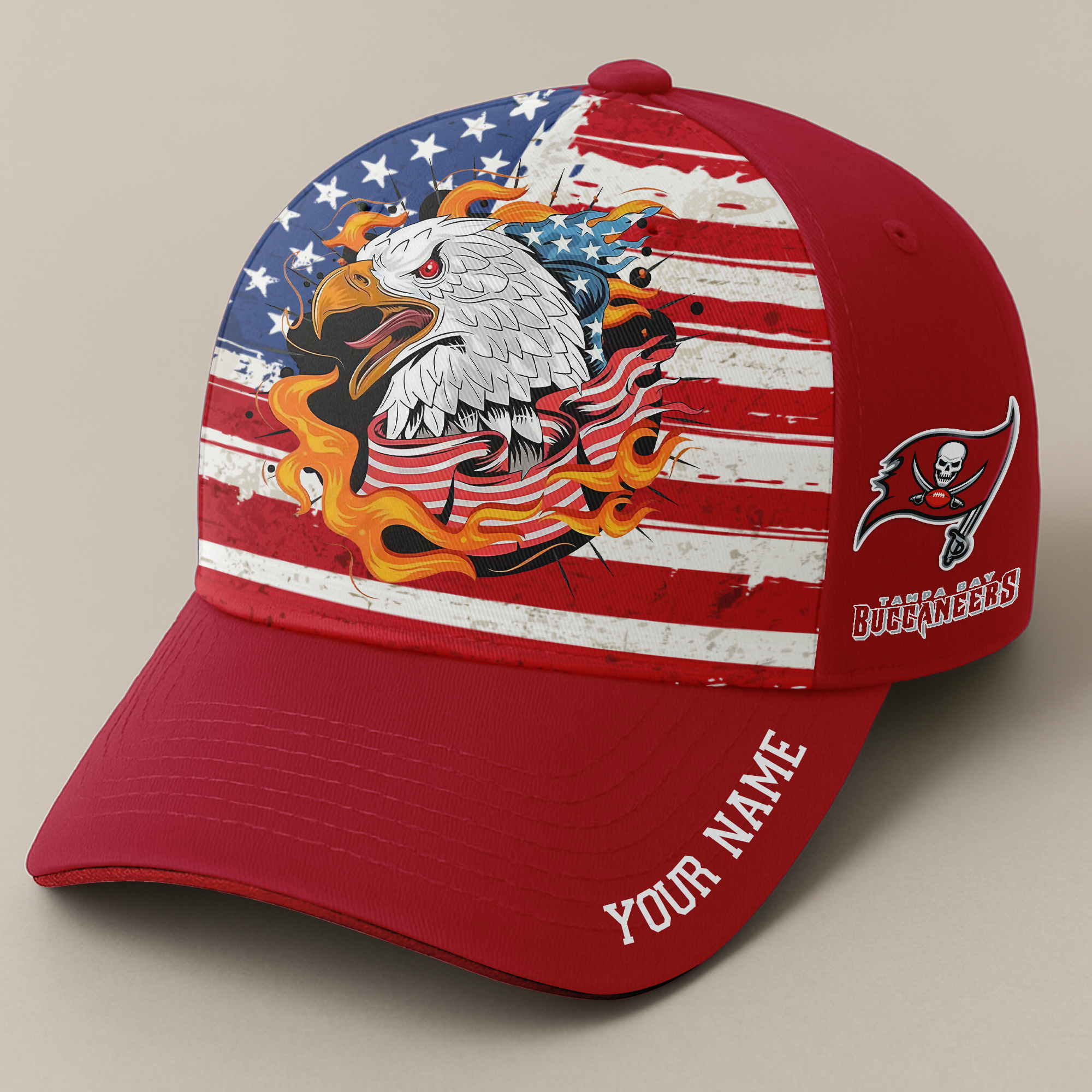 Tampa Bay Buccaneers Independence Day Cap PT68760