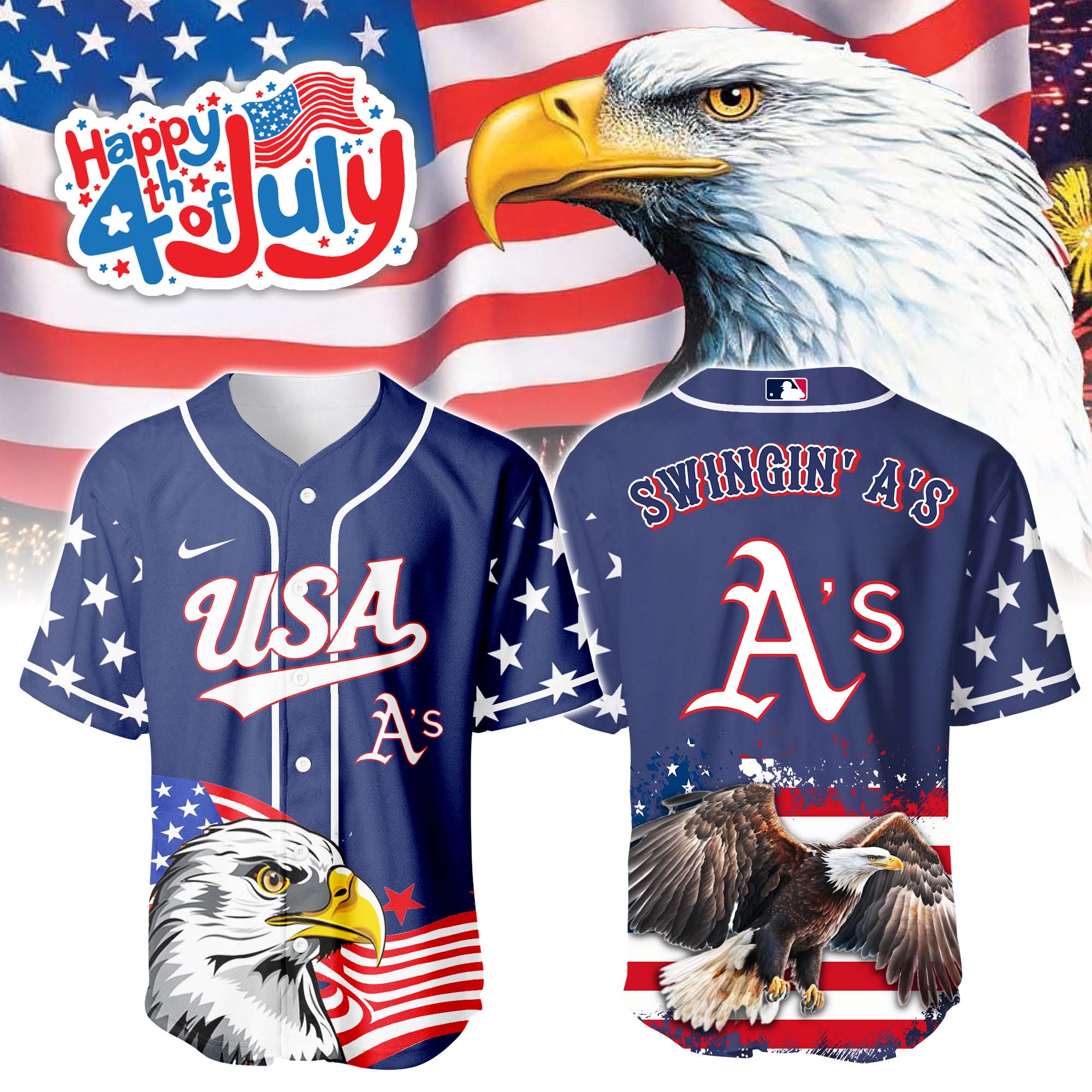 Athletics Independence Day Jersey PT68767