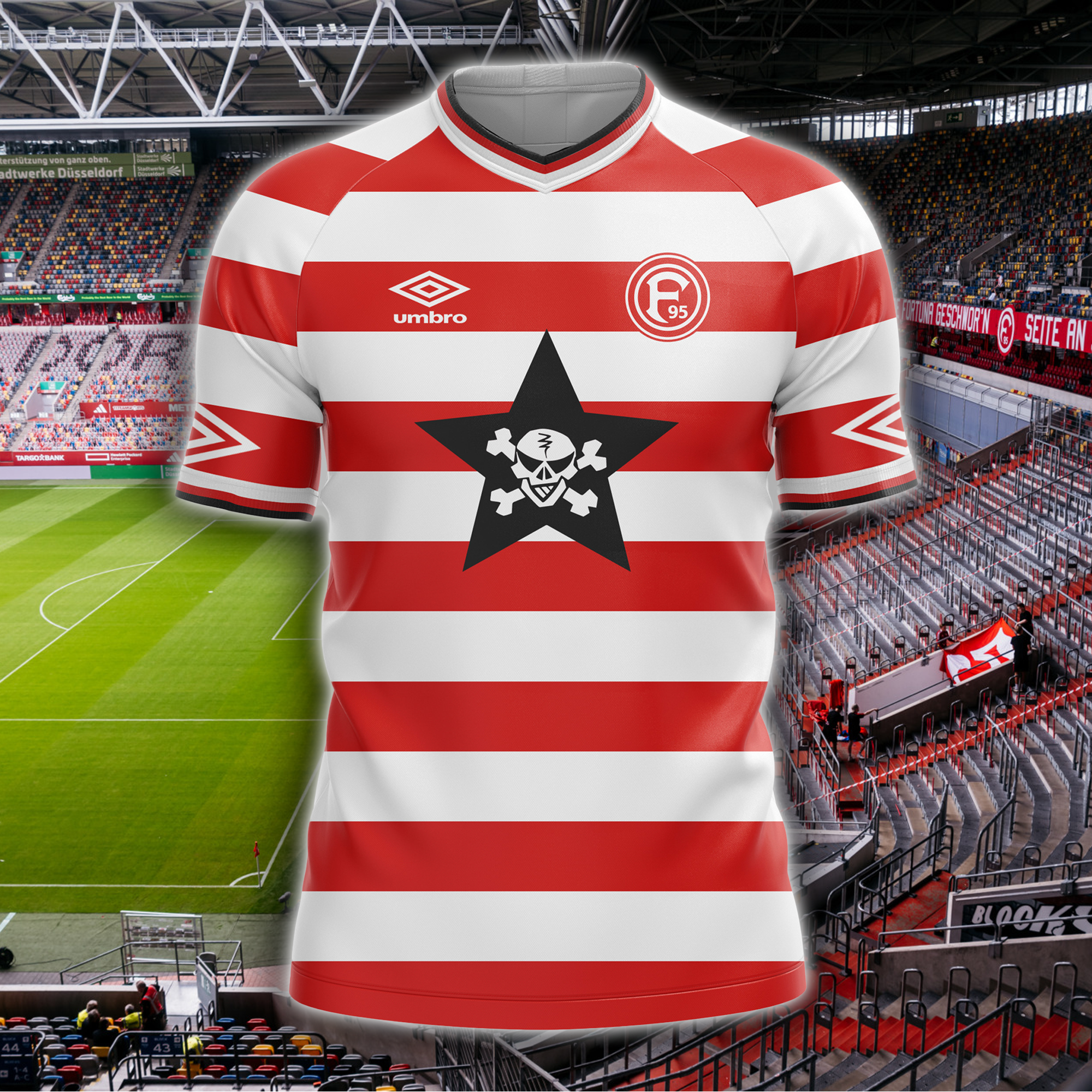 Fortuna Düsseldorf 2001-02 Retro Shirt PT68763