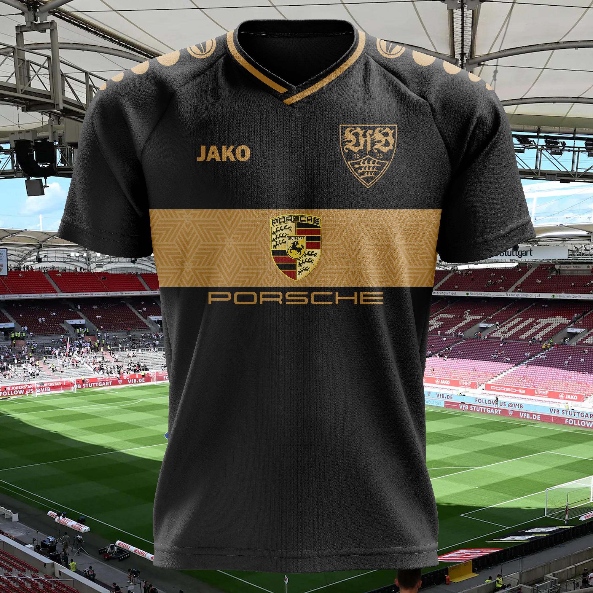 VfB Stuttgart 1977-78 Retro Shirt PT51572