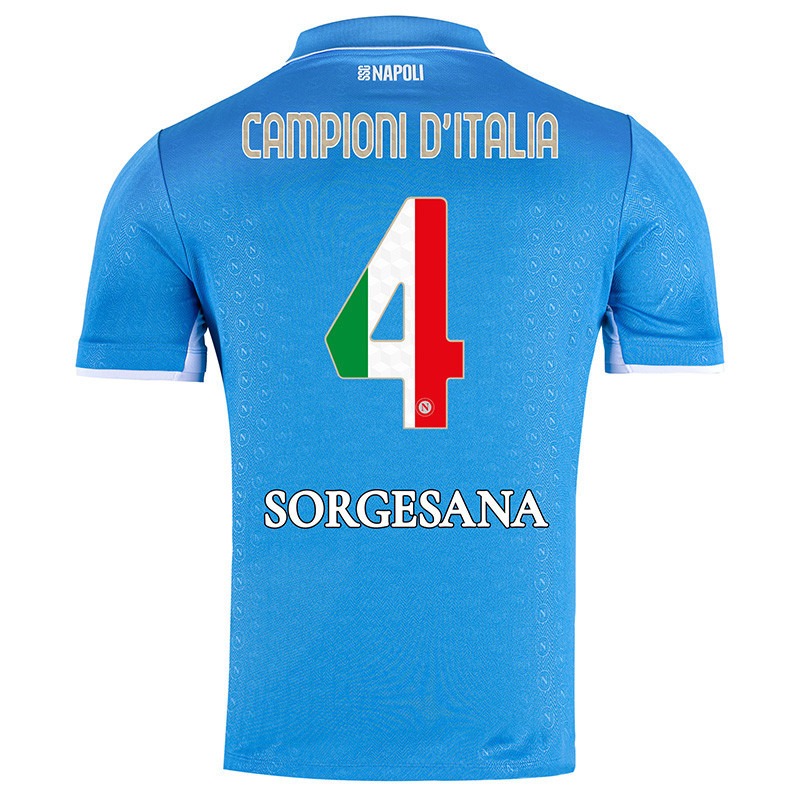 SSC Napoli Campioni d'Italia Home Match Shirt 2024/2025 PT68797