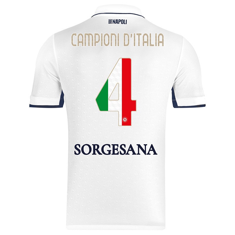 SSC Napoli Campioni d'Italia Away Match Shirt 2024/2025 PT68798