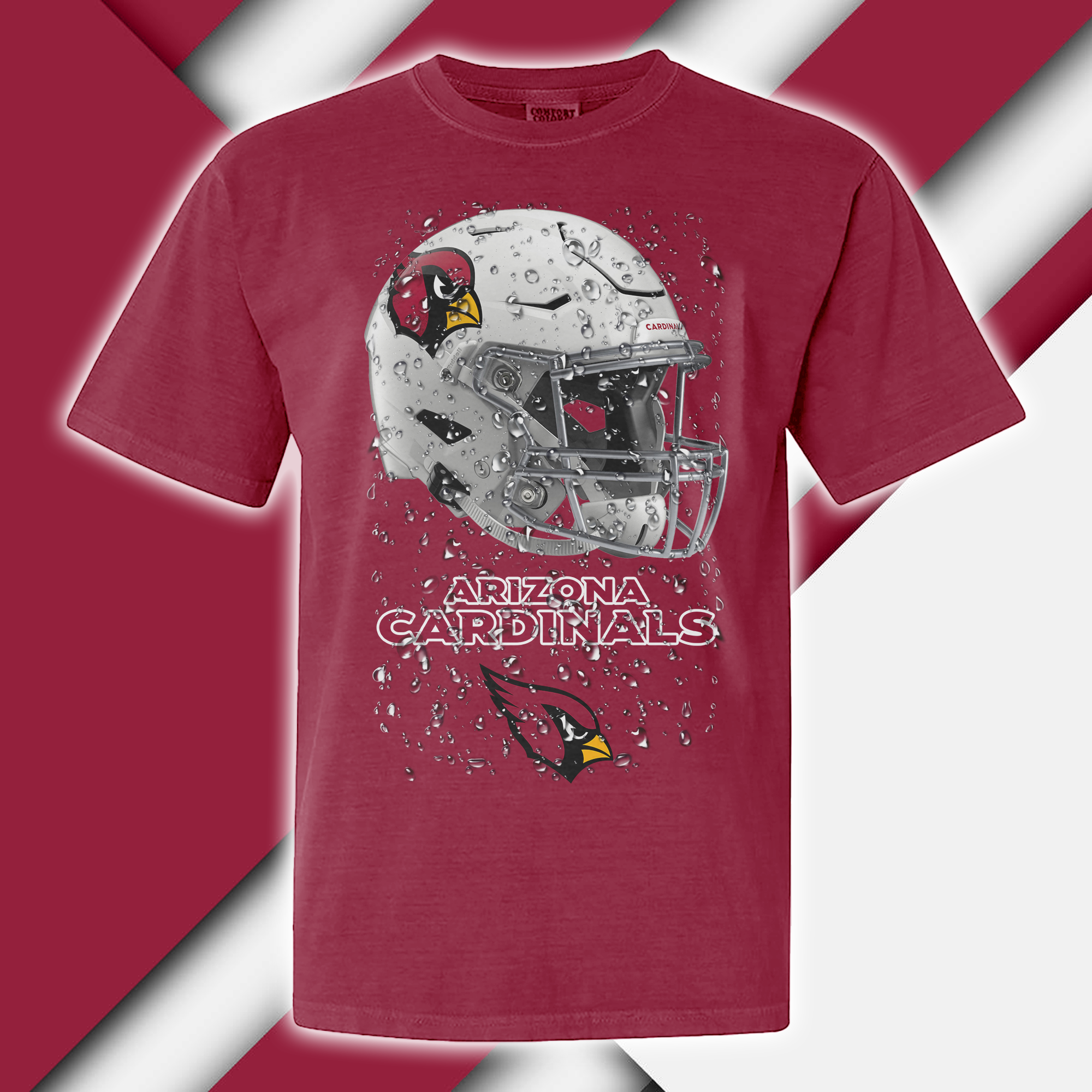 Arizona Cardinals T-shirt Helmet NFL PT68910