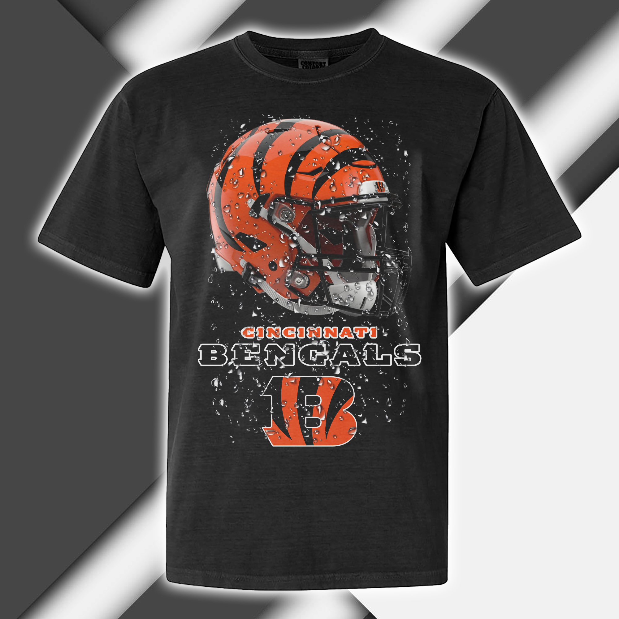 Cincinnati Bengals T-shirt Helmet NFL PT68916