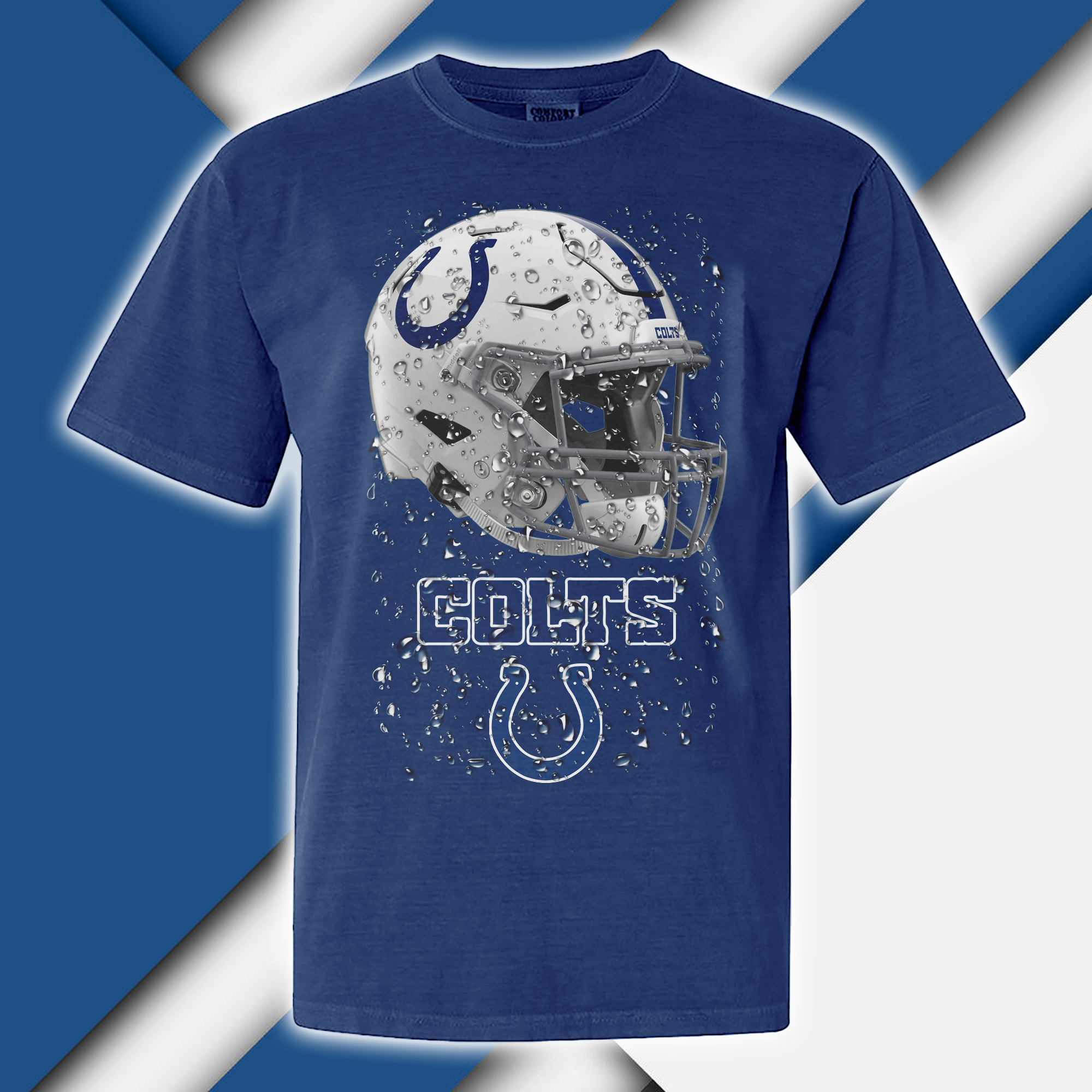 Indianapolis Colts T-shirt Helmet NFL PT68923