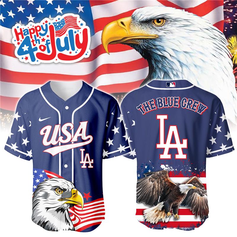 Los Angeles Dodgers Independence Day Jersey PT68780