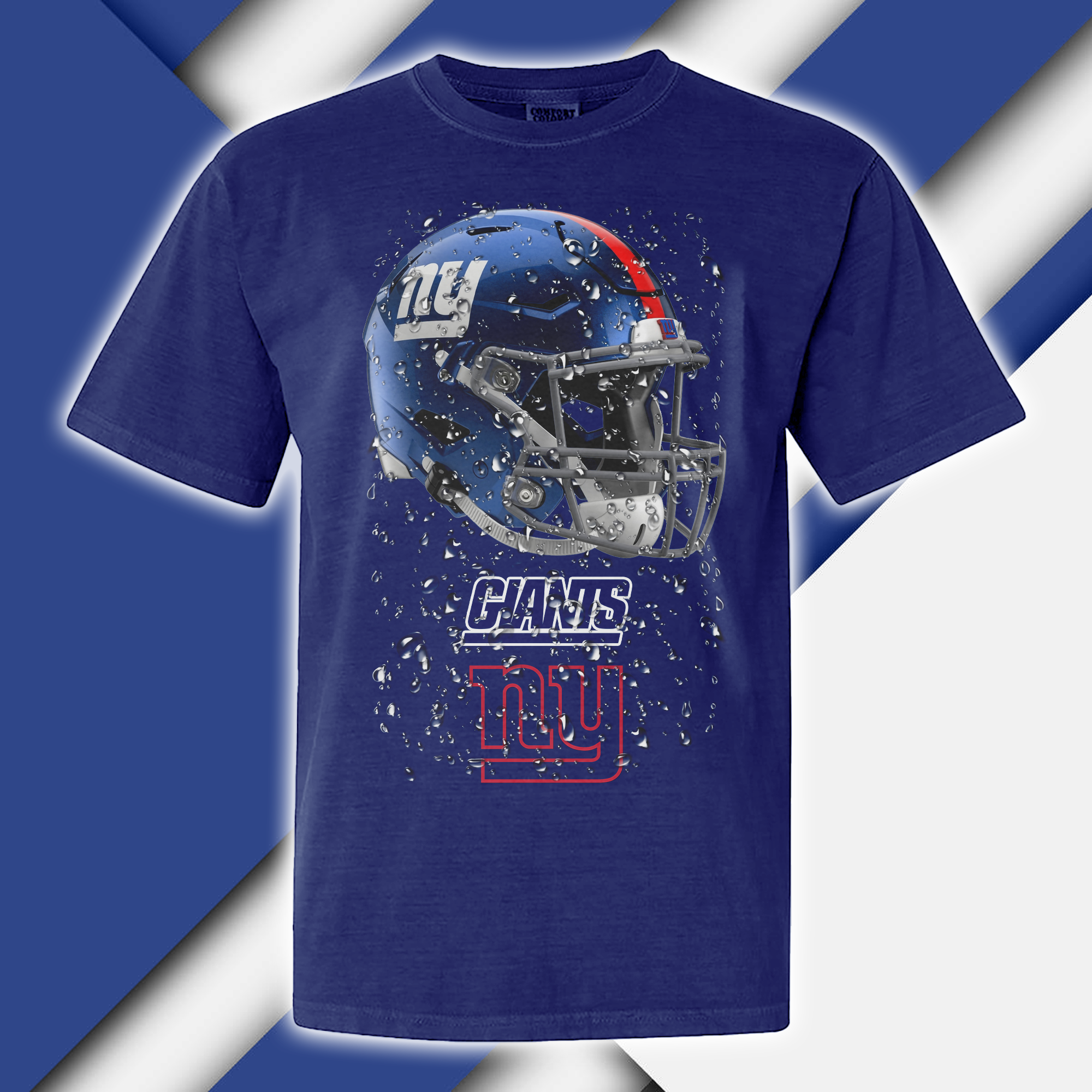 New York Giant T-shirt Helmet NFL PT68933