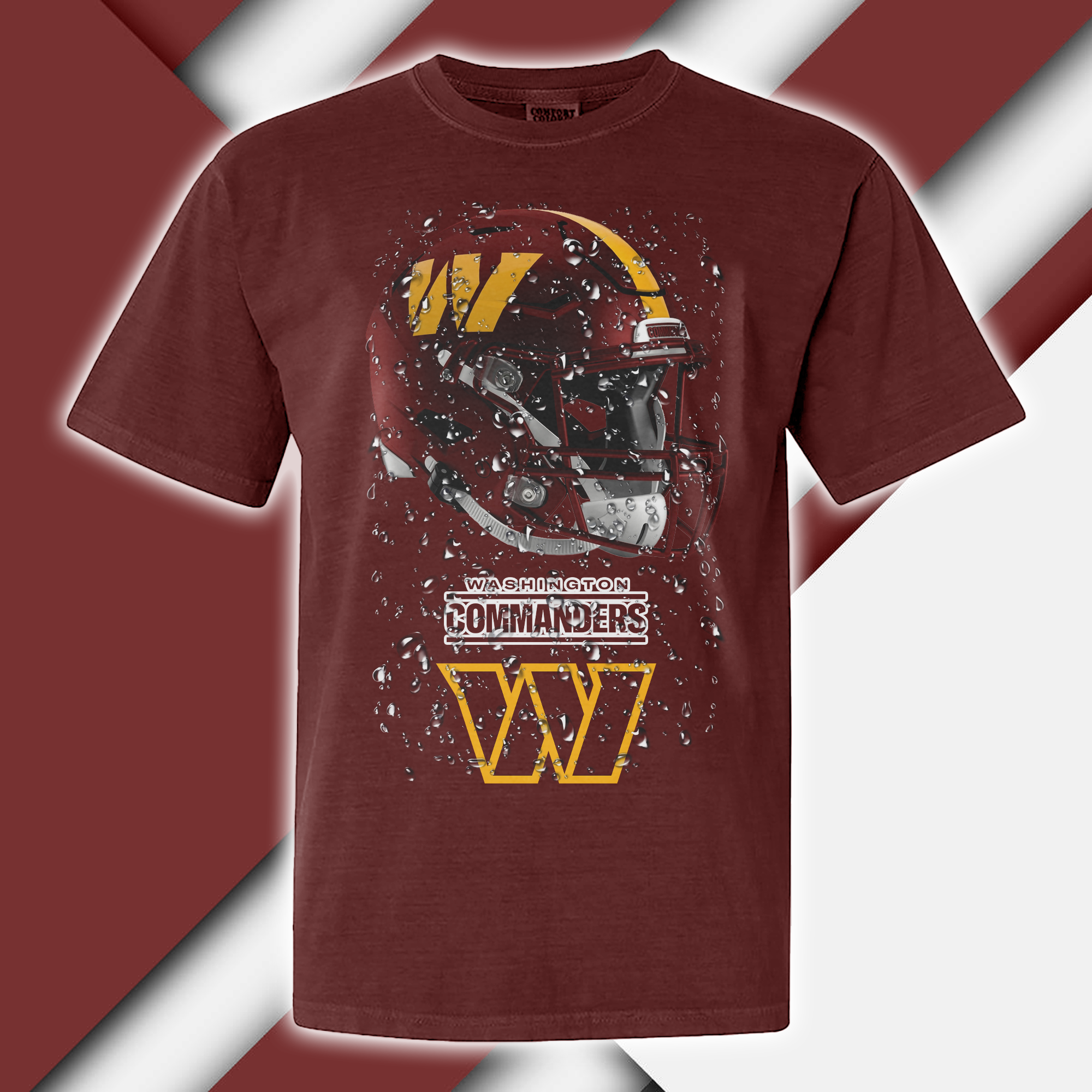 Washington Commanders T-shirt Helmet NFL PT68941