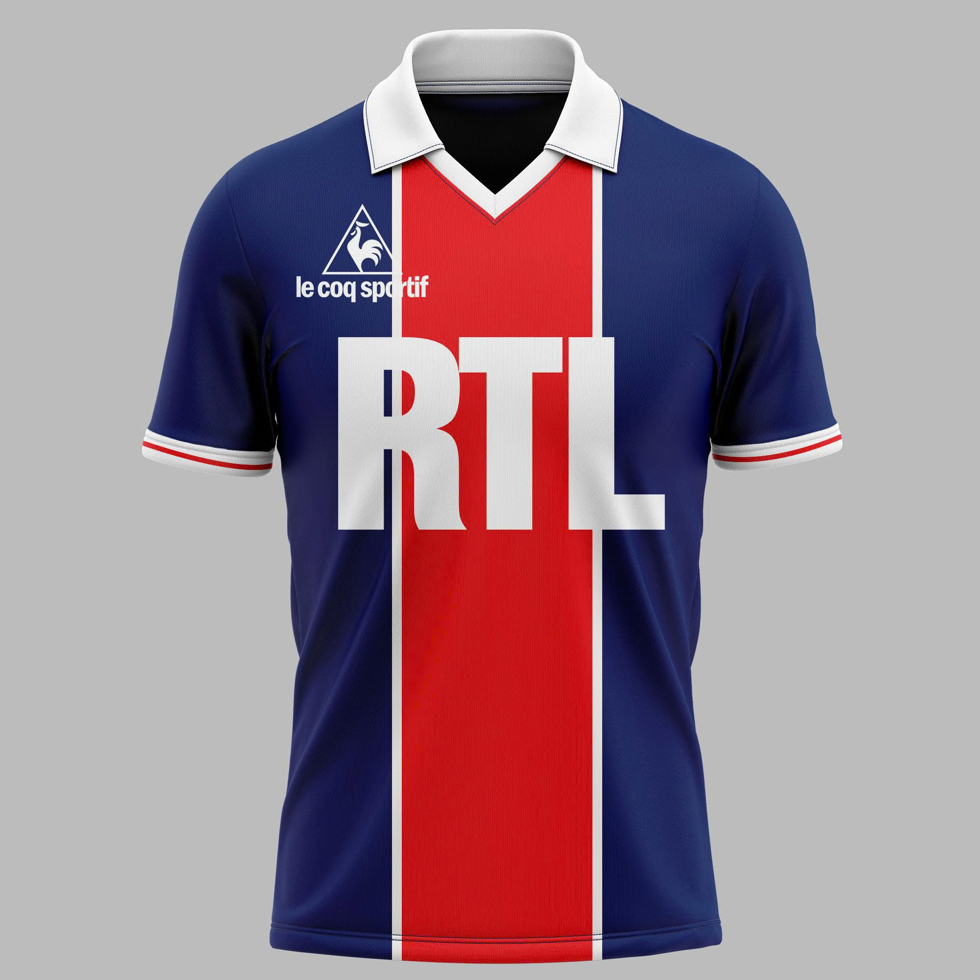 Paris Saint-Germain 1980-81 Home Kit Retro Shirt PT65354