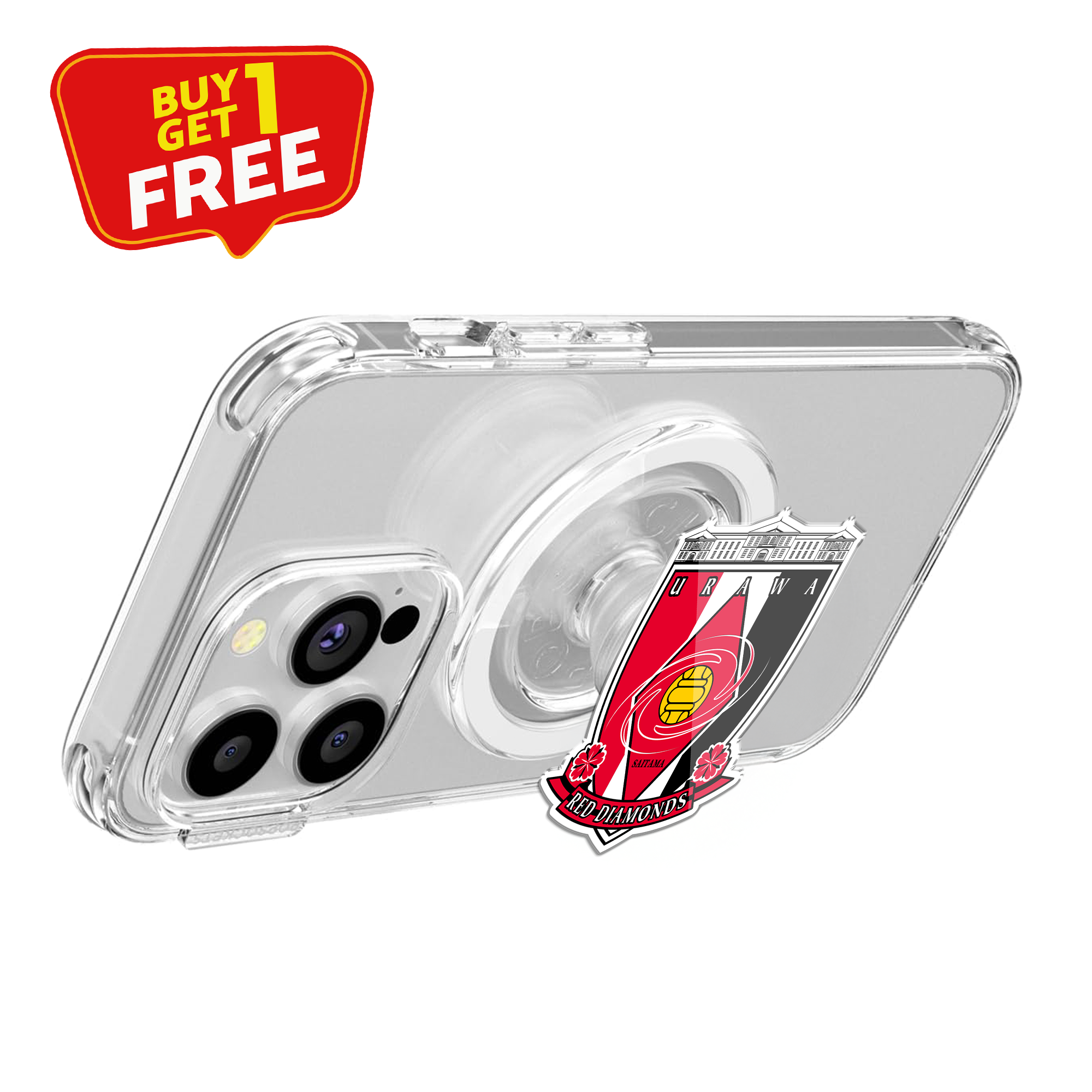 Urawa Red Diamonds Phone Grip PT70309