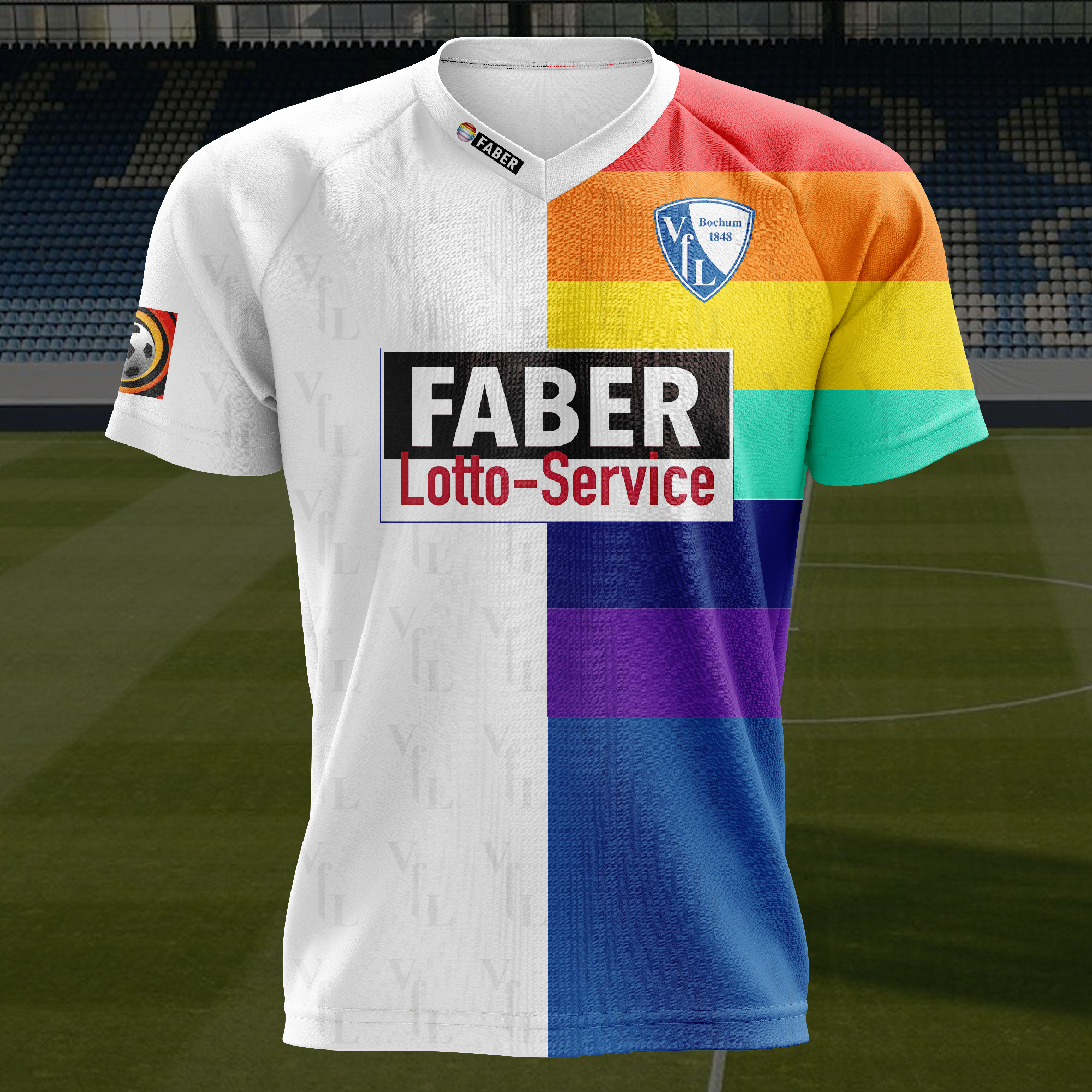 VfL Bochum 1997-98 Home Retro Shirt PT56647 (Copy)