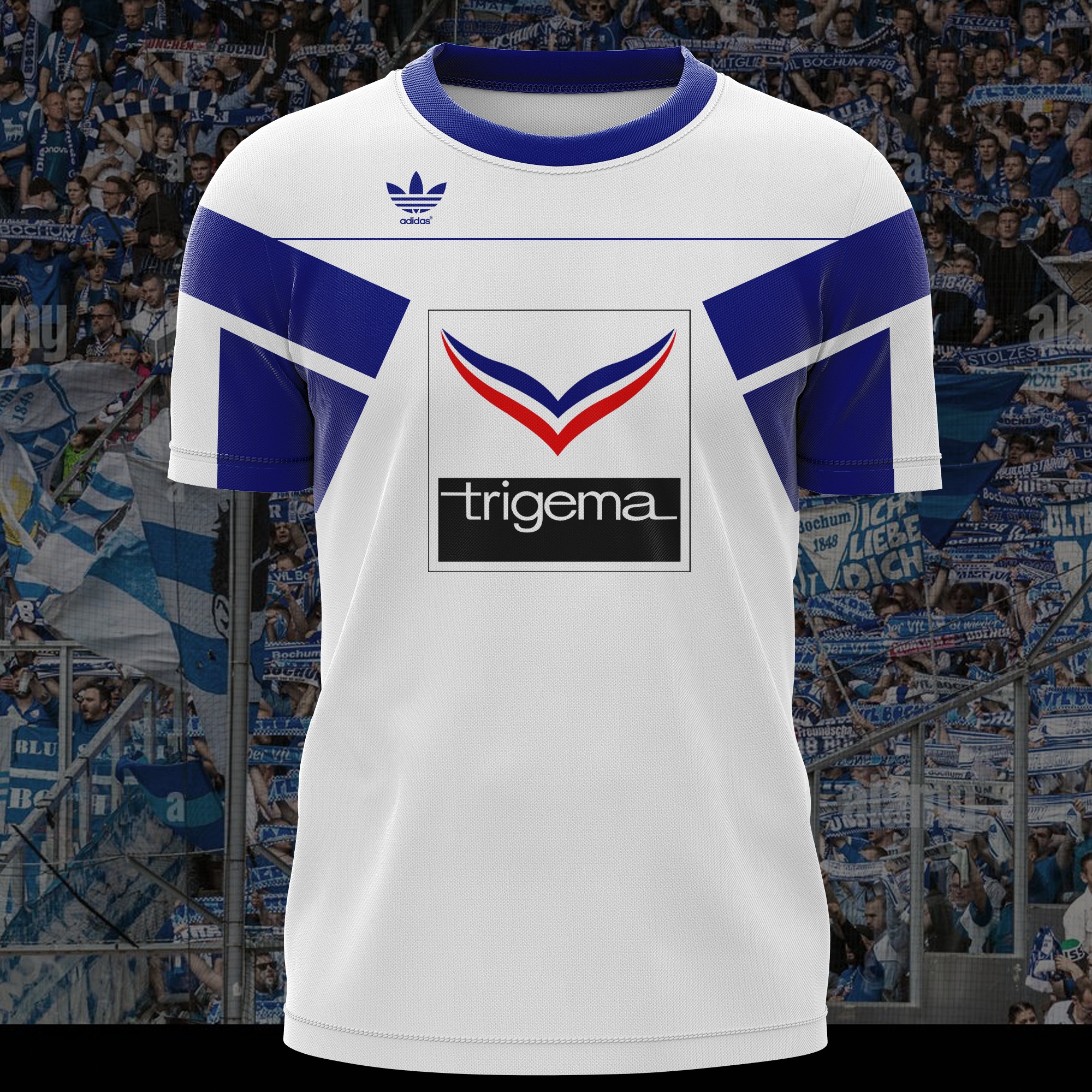VfL Bochum 1989-1990 Retro Shirt PT50826