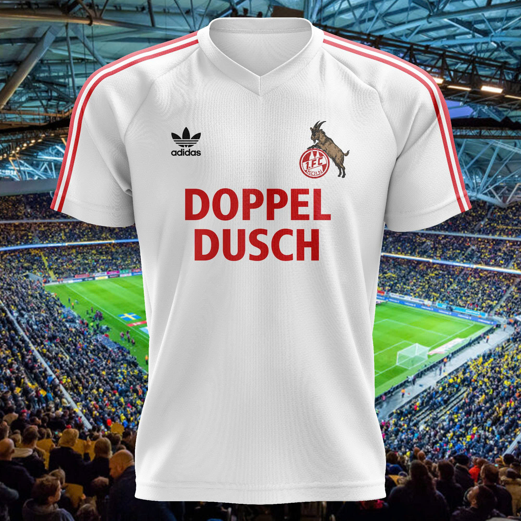 1. FC Köln 1984-85 Home Kit Retro Shirt PT59129