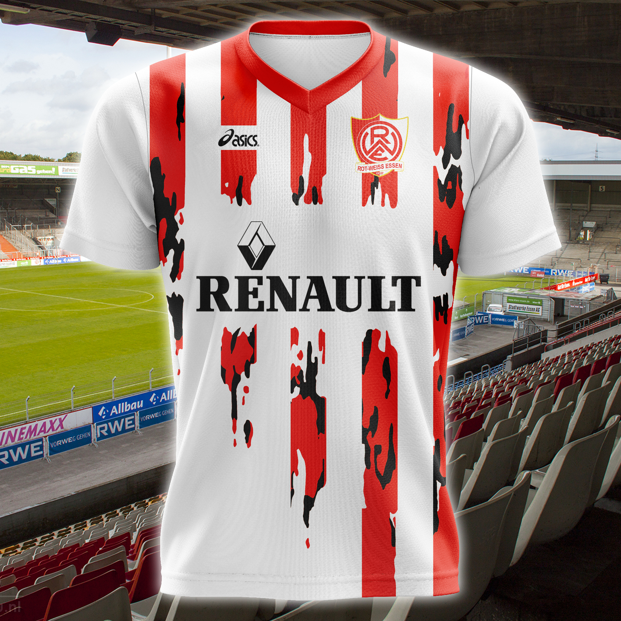 Rot-Weiss Essen 1994-95 Home Shirt PT70315