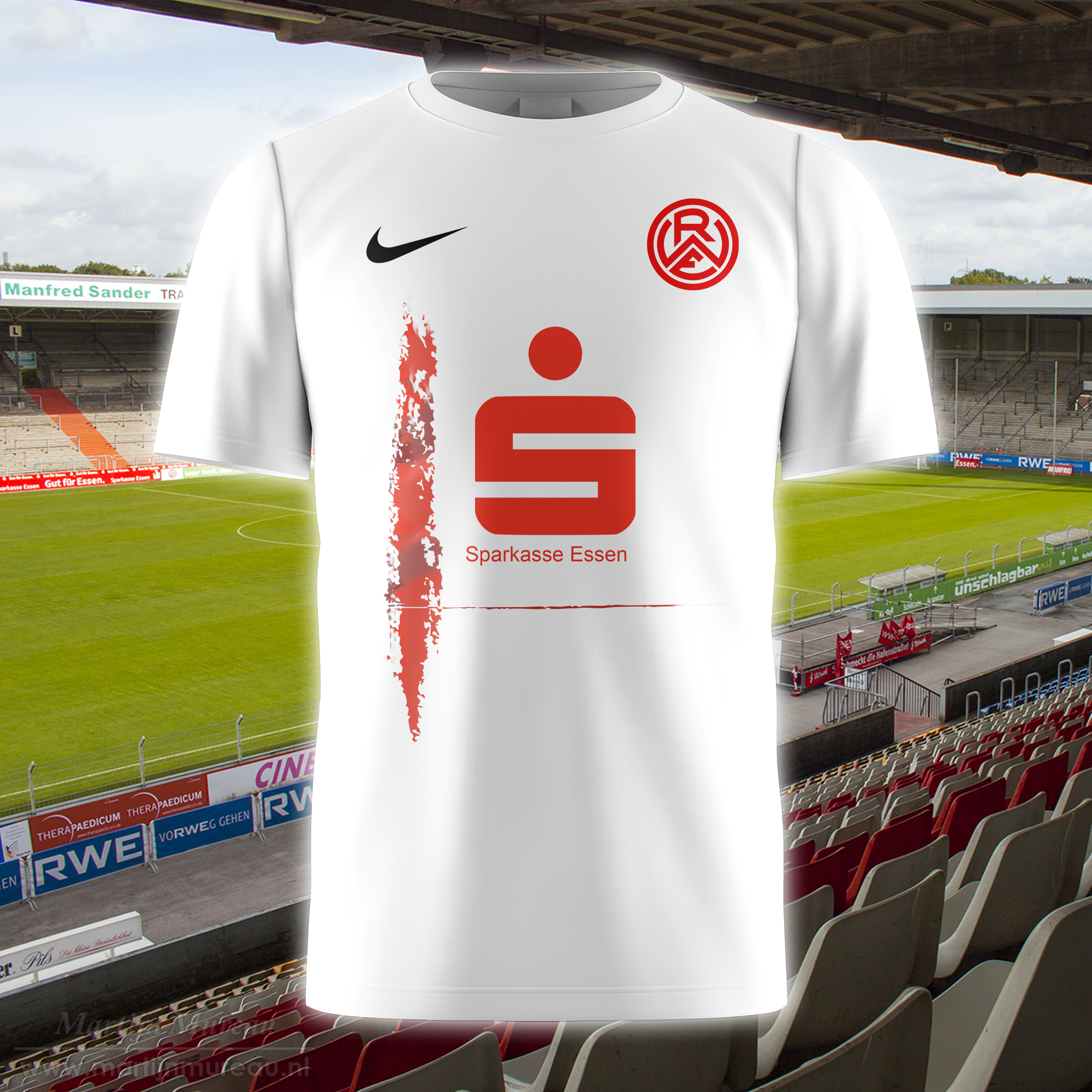 Rot-Weiss Essen 2012-13 Away Shirt PT70316