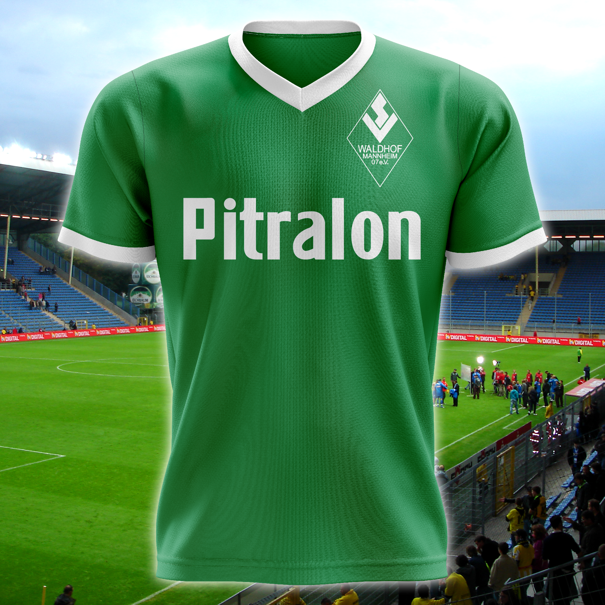 SV Waldhof Mannheim 1980-81 Away Shirt PT70318