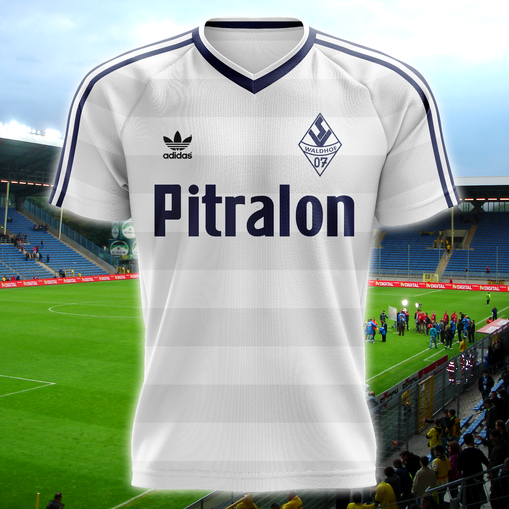 SV Waldhof Mannheim 1985-86 Away Shirt PT70319