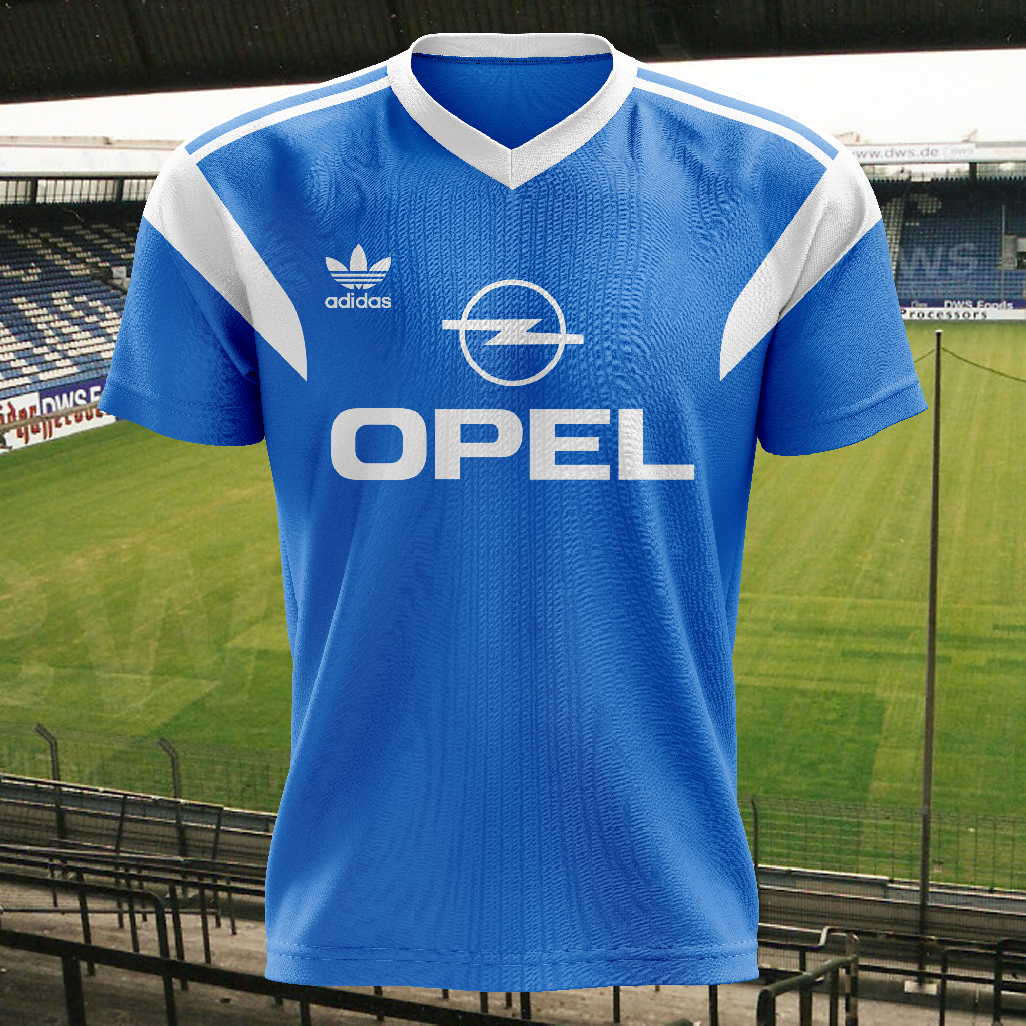 VfL Bochum 1986-87 Home Kit Retro Shirt PT62469