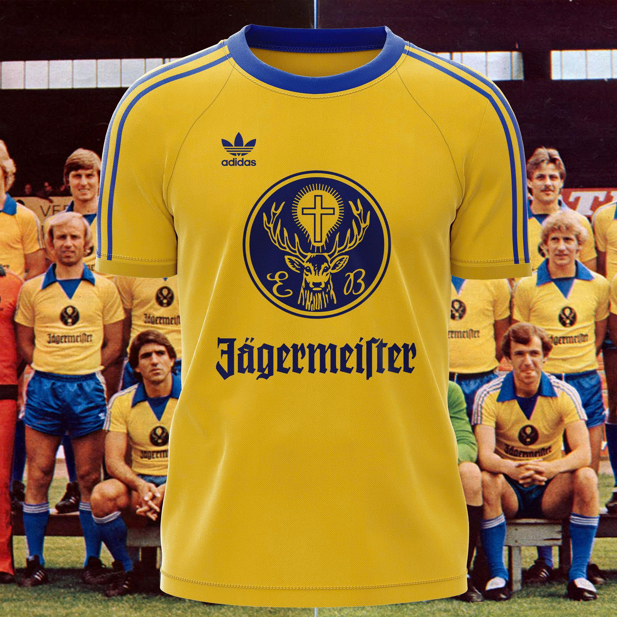 Eintracht Braunschweig 1977-78 Retro Shirt PT51575