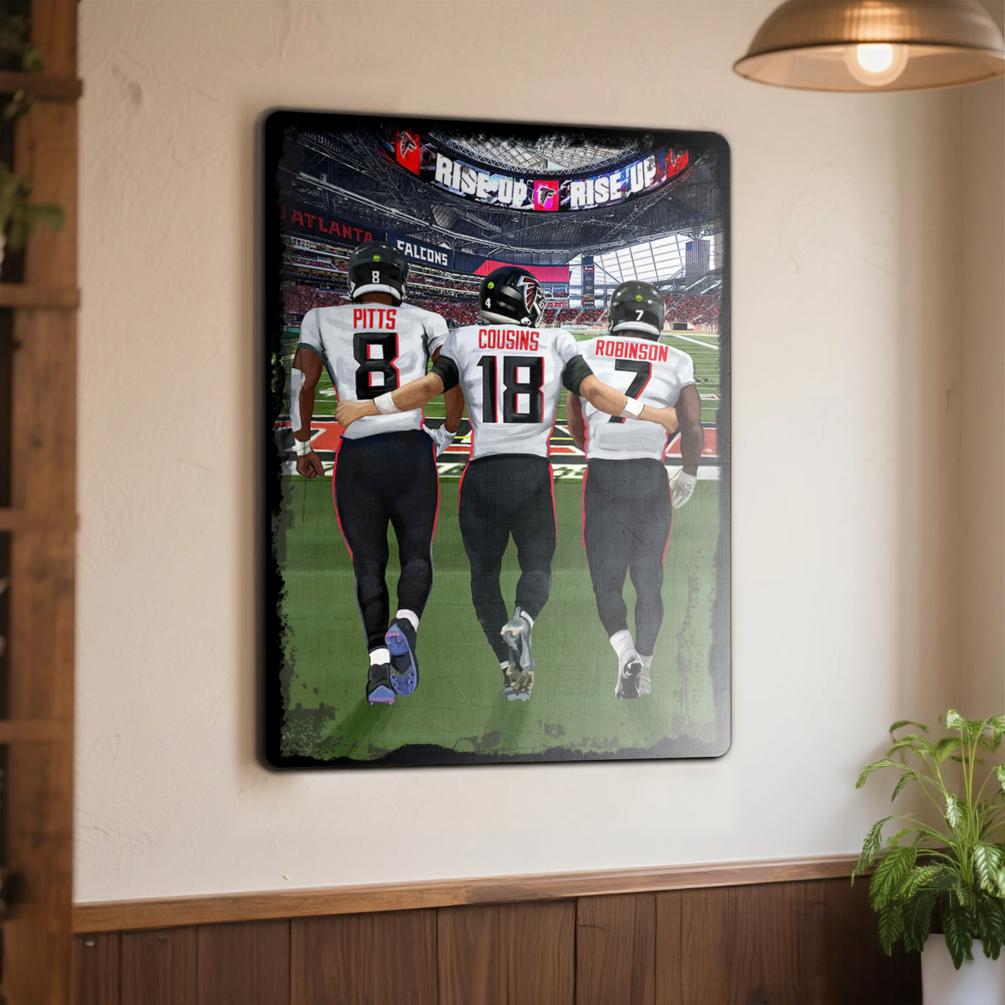 Arizona Cardinals Metal Sign PT71652