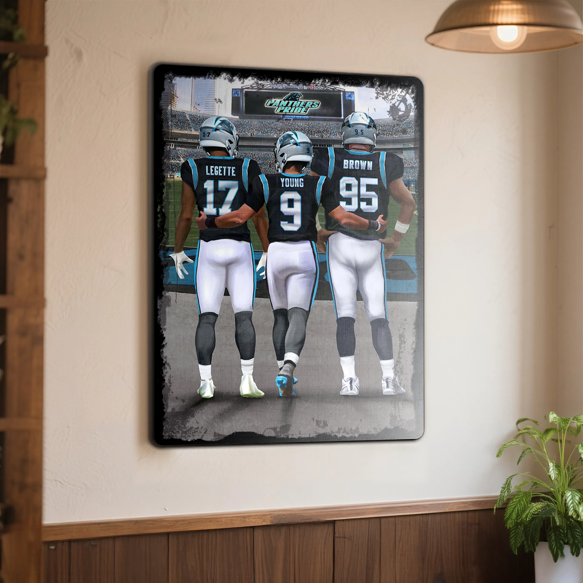 Carolina Panthers Metal Sign PT71656