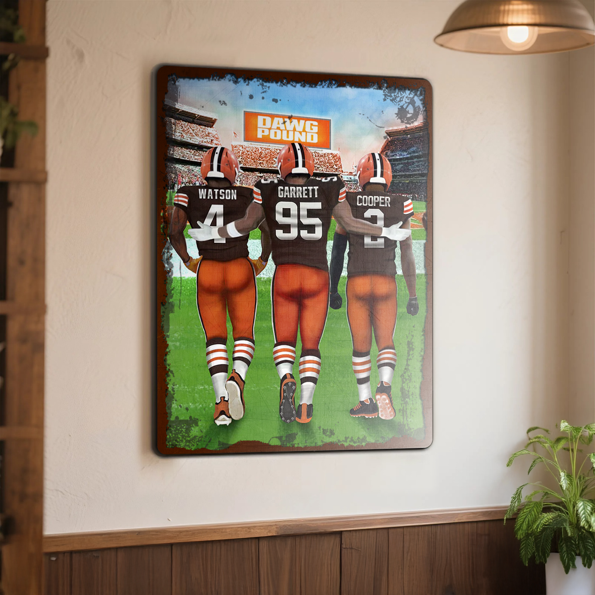 Cleveland Browns Metal Sign PT71659
