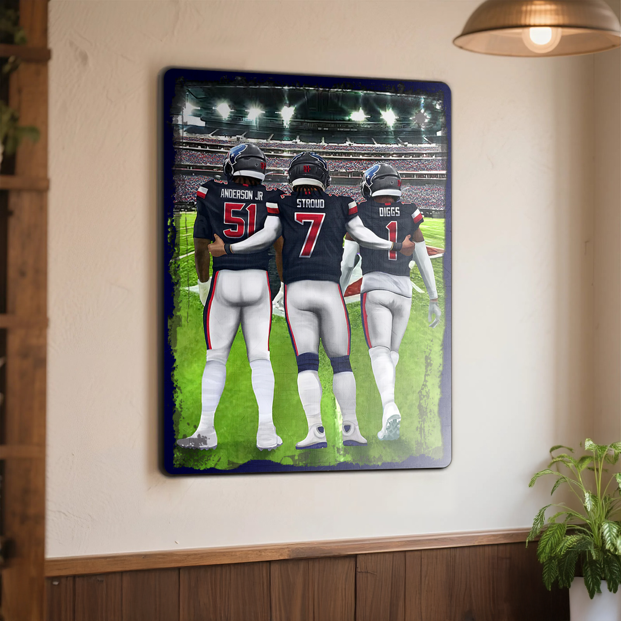 Houston Texans Metal Sign PT71664