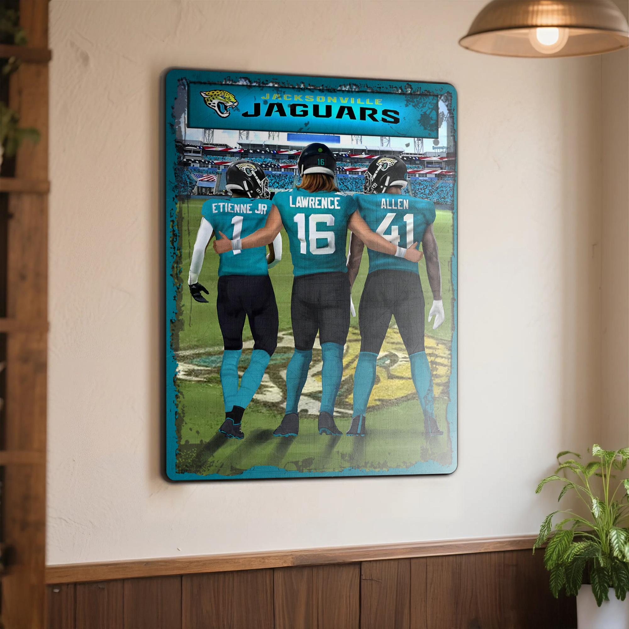 Jacksonville Jaguars Metal Sign PT71666