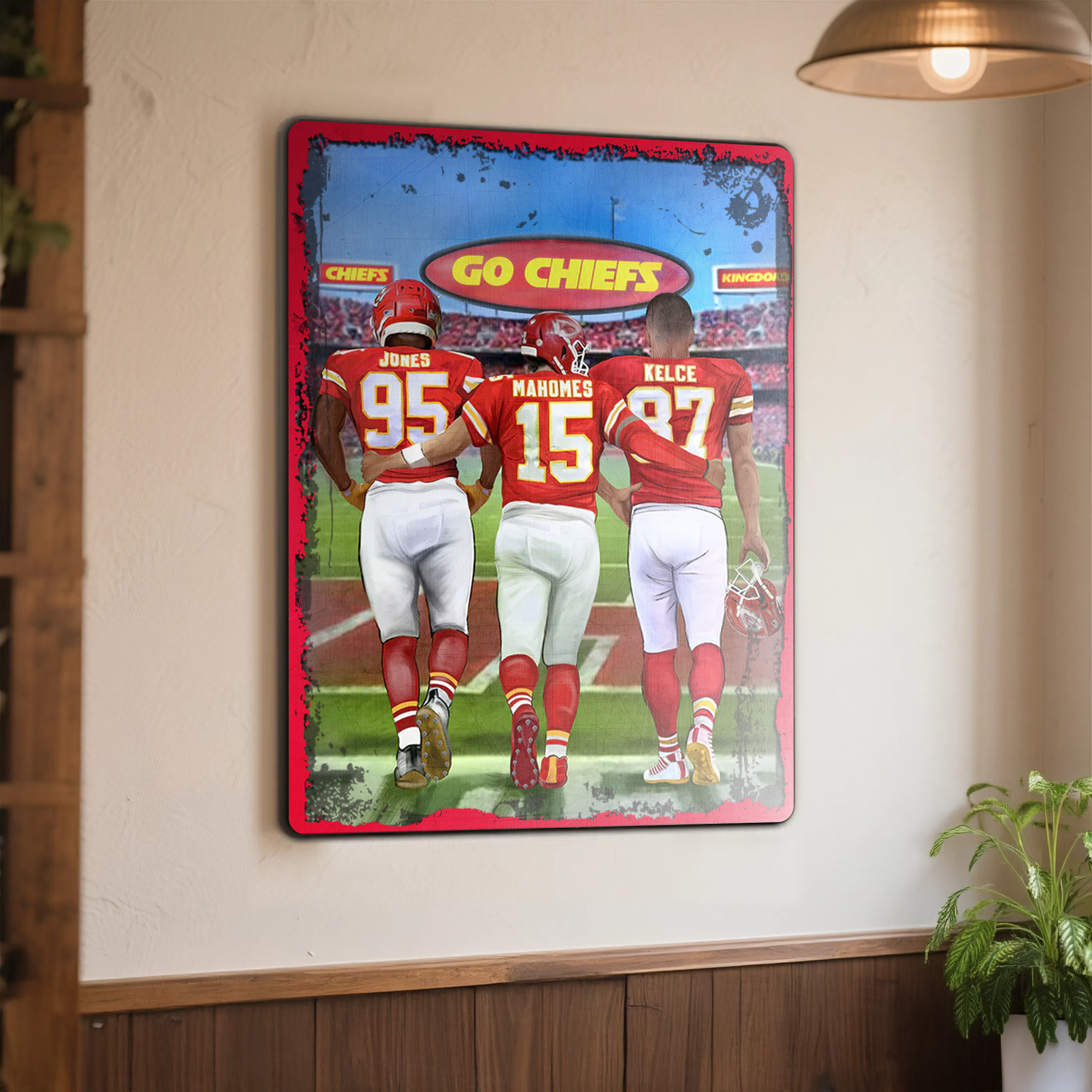 Kansas City Chiefs Metal Sign PT71667