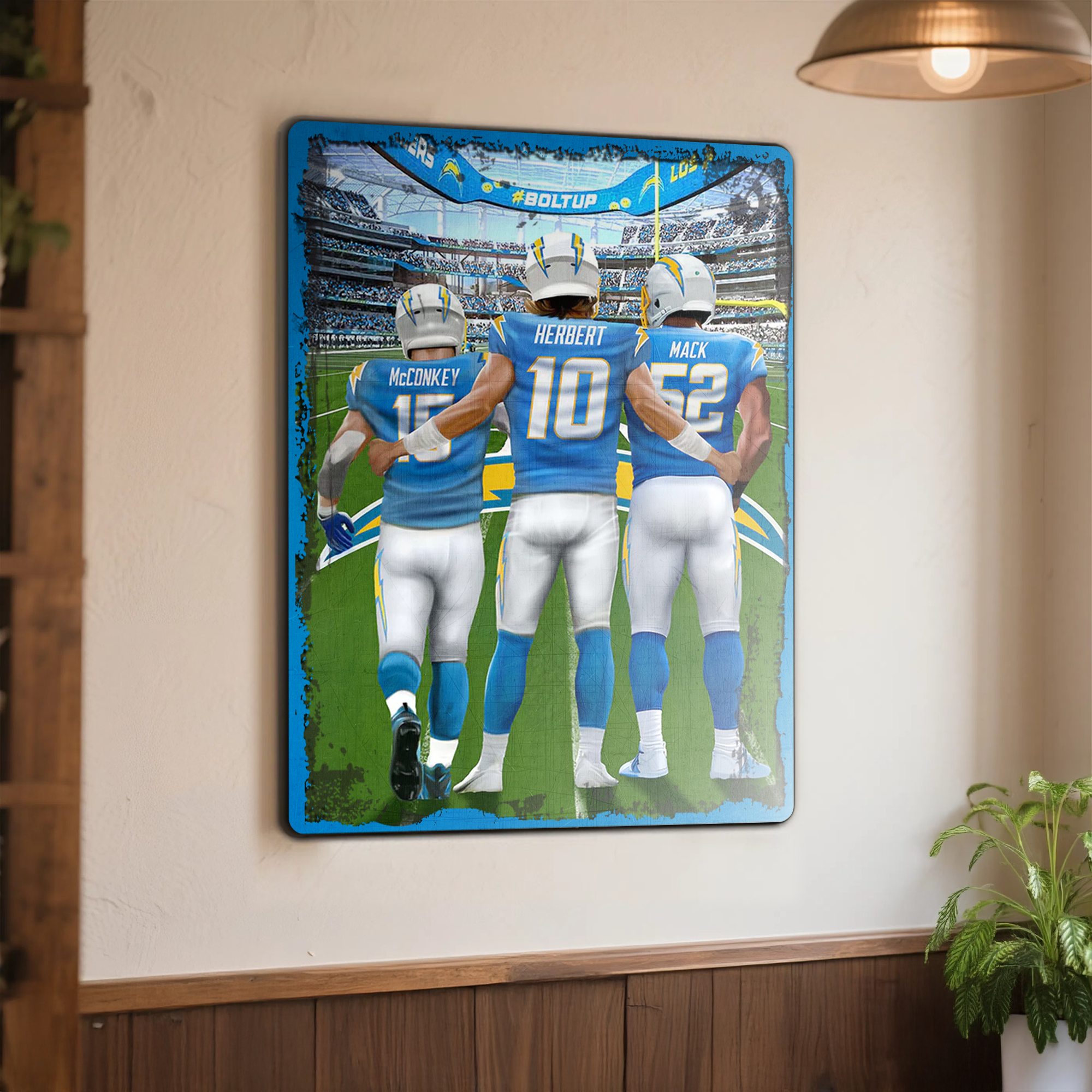 Los Angeles Chargers Metal Sign PT71669