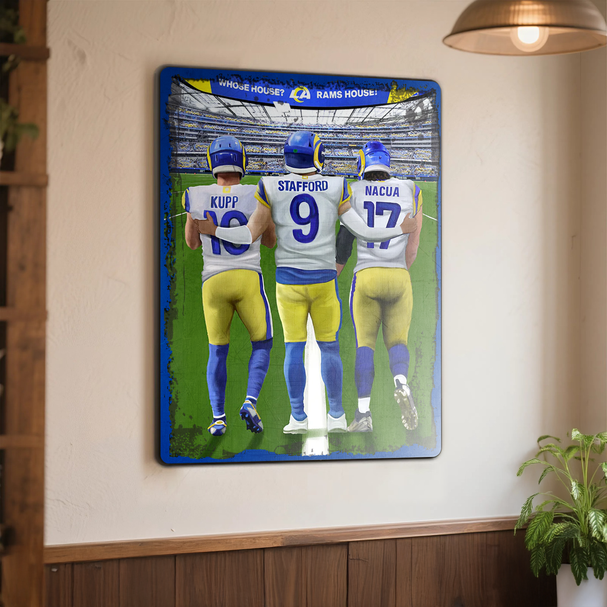 Los Angeles Rams Metal Sign PT71670
