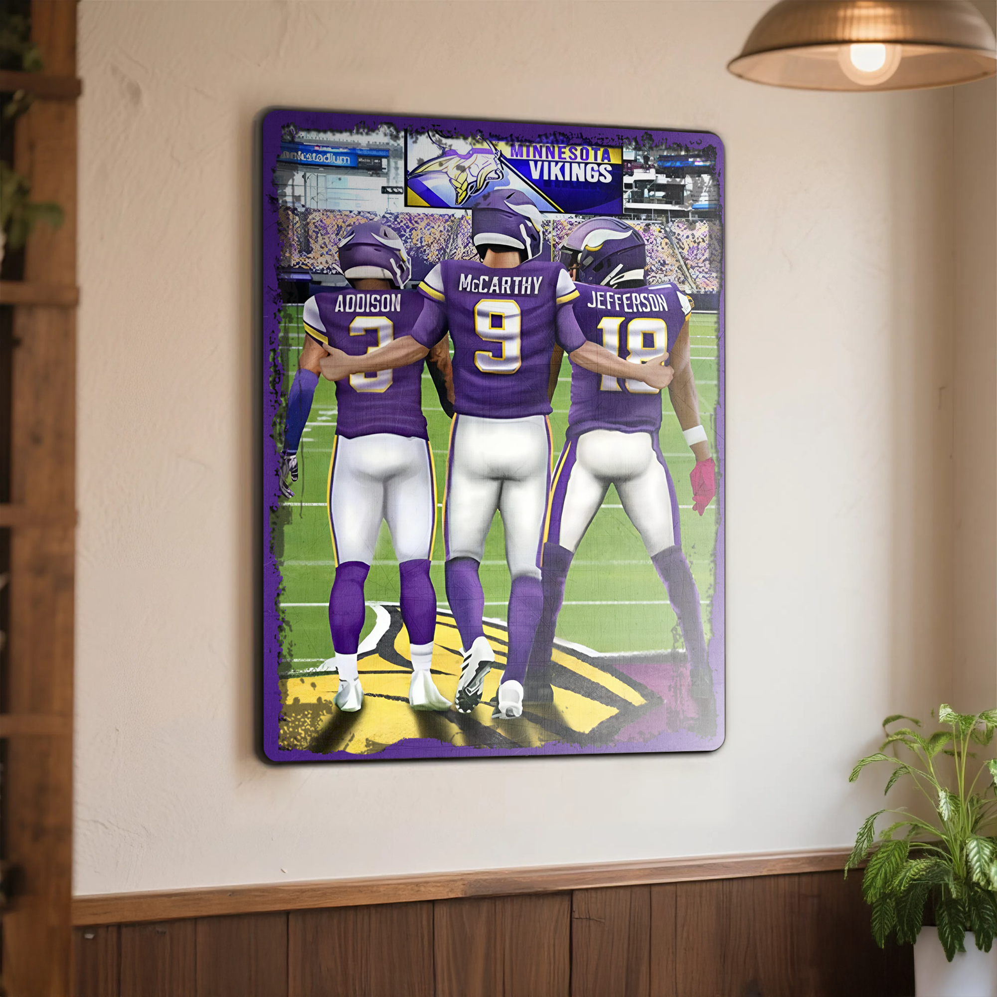 Minnesota Vikings Metal Sign PT71672