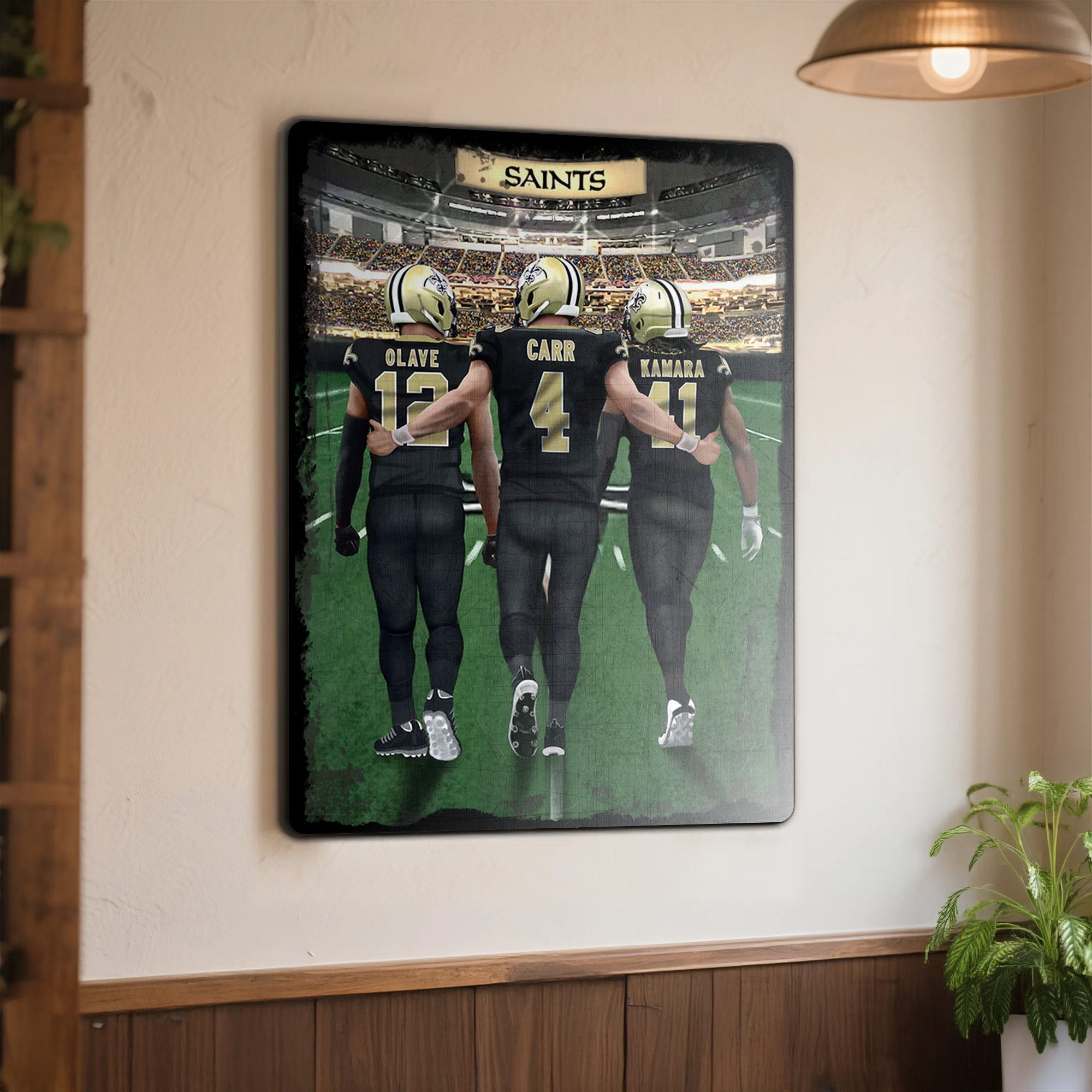 New Orleans Saints Metal Sign PT71674